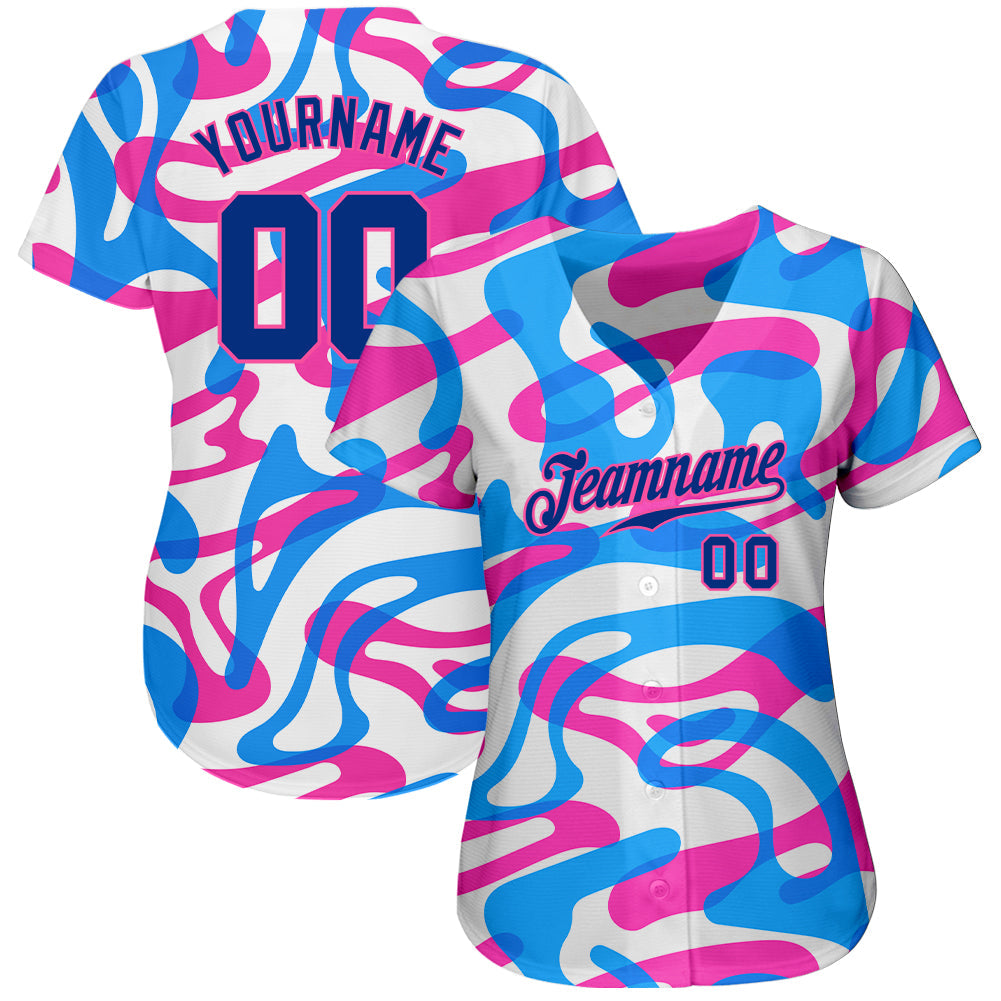 Custom 3D Pattern Design Music Festival Authentic Baseball Jersey T-Shirts, Hoodie, Sweatshirt | WearSparks.com (Image 2)