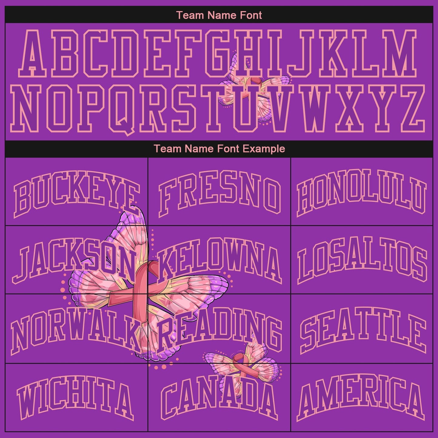 Custom 3D Pink Ribbon With Butterfly Wings Breast Cancer Awareness Month Women Health Care Support Authentic... (Image 4)