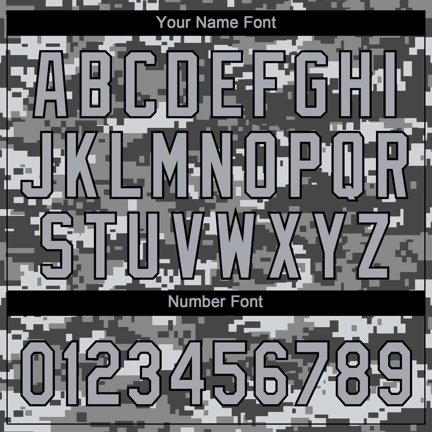 Custom Gray Black Digital Camo Two Tone Authentic Baseball Jersey
