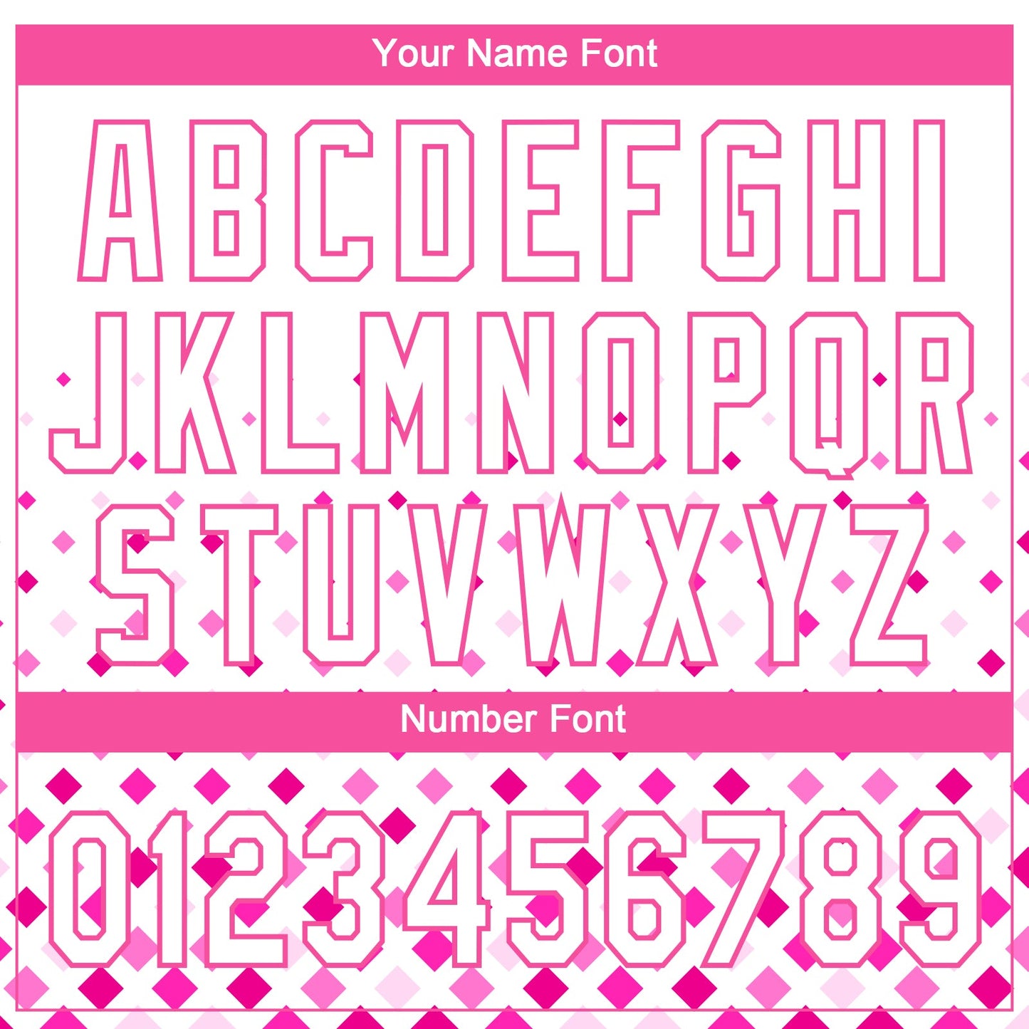 Custom White White-Pink 3D Pattern Design Authentic Baseball Jersey