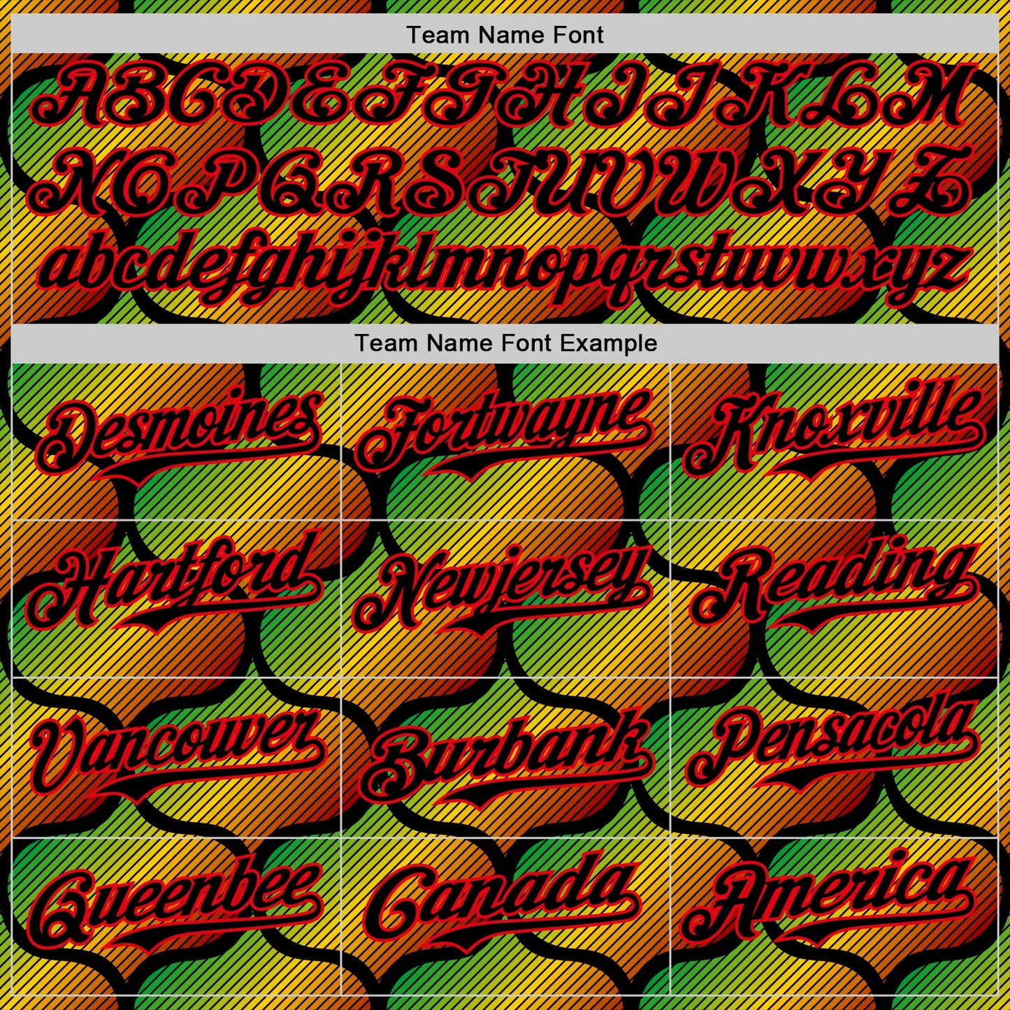 Custom Black Fire Red Green-Yellow 3D Pattern Design Black History Month Gradient African Ethnicity Style Authentic Baseball Jersey