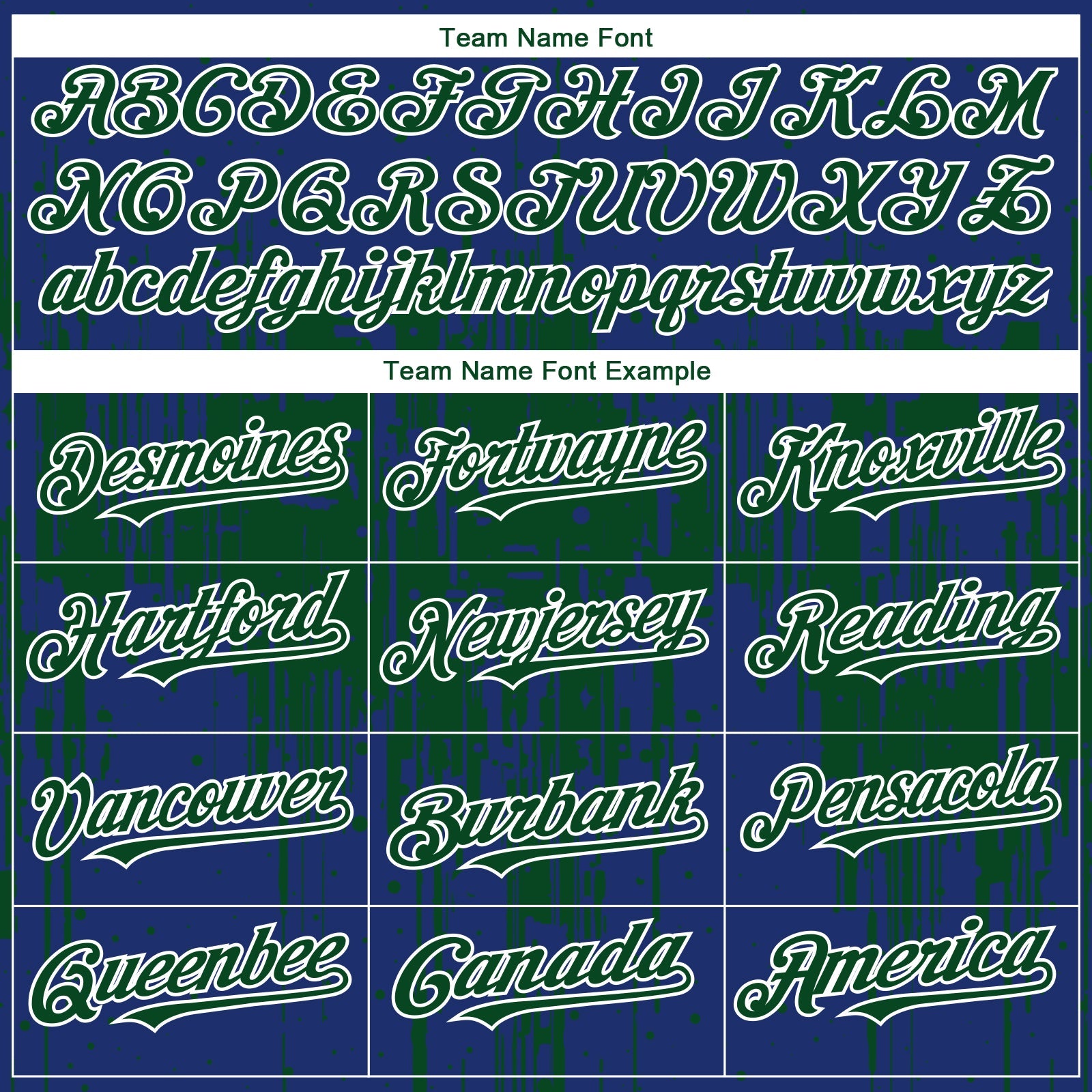 Custom Royal Green-White Dripping Splatter Paint Authentic Baseball Jersey
