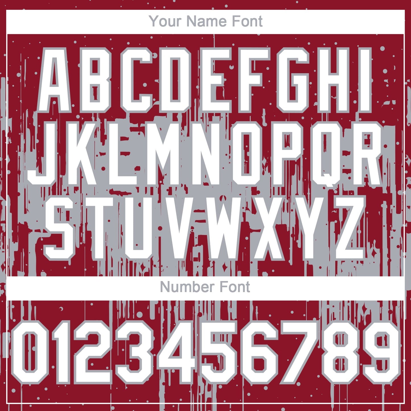 Custom Crimson White-Gray Dripping Splatter Paint Authentic Baseball Jersey