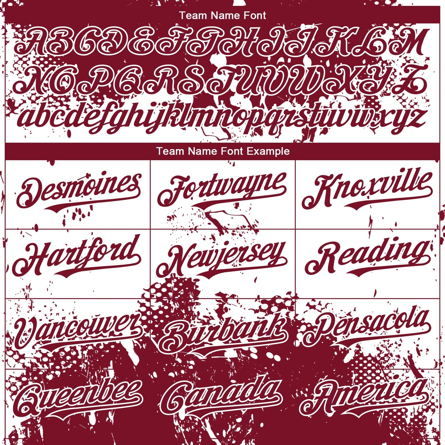 Custom Crimson White Abstract Splatter Grunge Paint Authentic Baseball Jersey