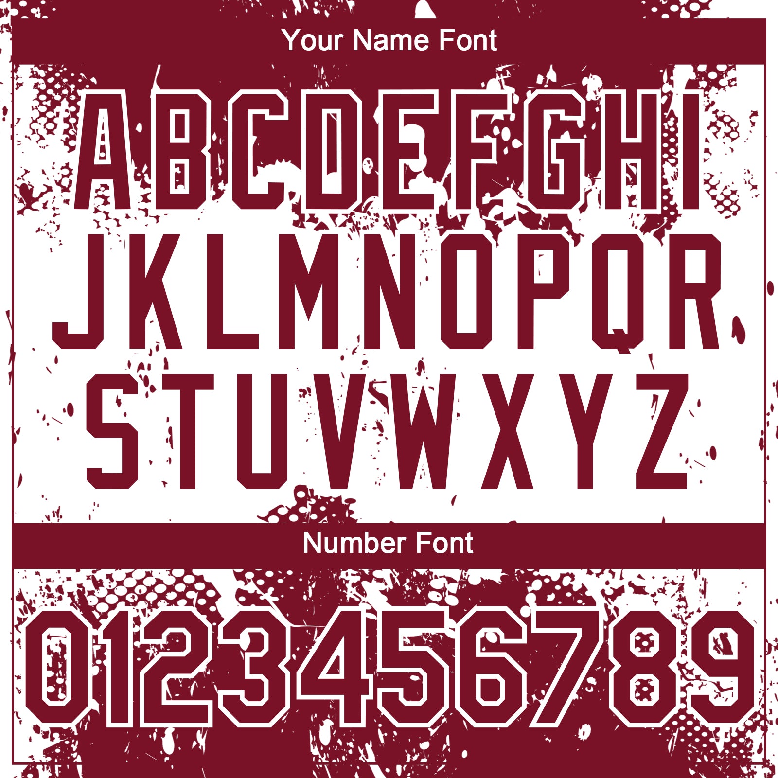 Custom Crimson White Abstract Splatter Grunge Paint Authentic Baseball Jersey