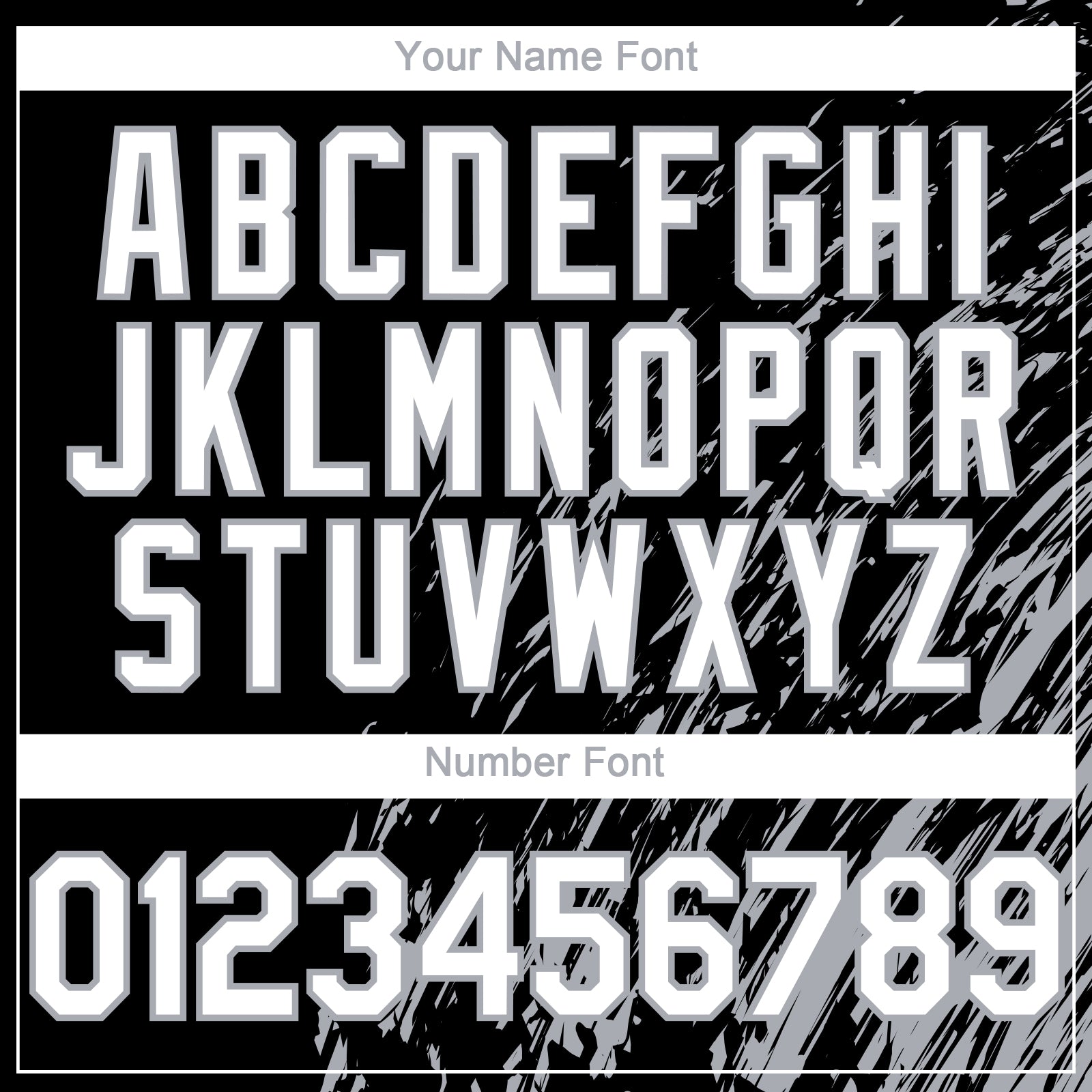 Custom Black White-Gray Paint Stroke Grunge Streak Authentic Baseball Jersey
