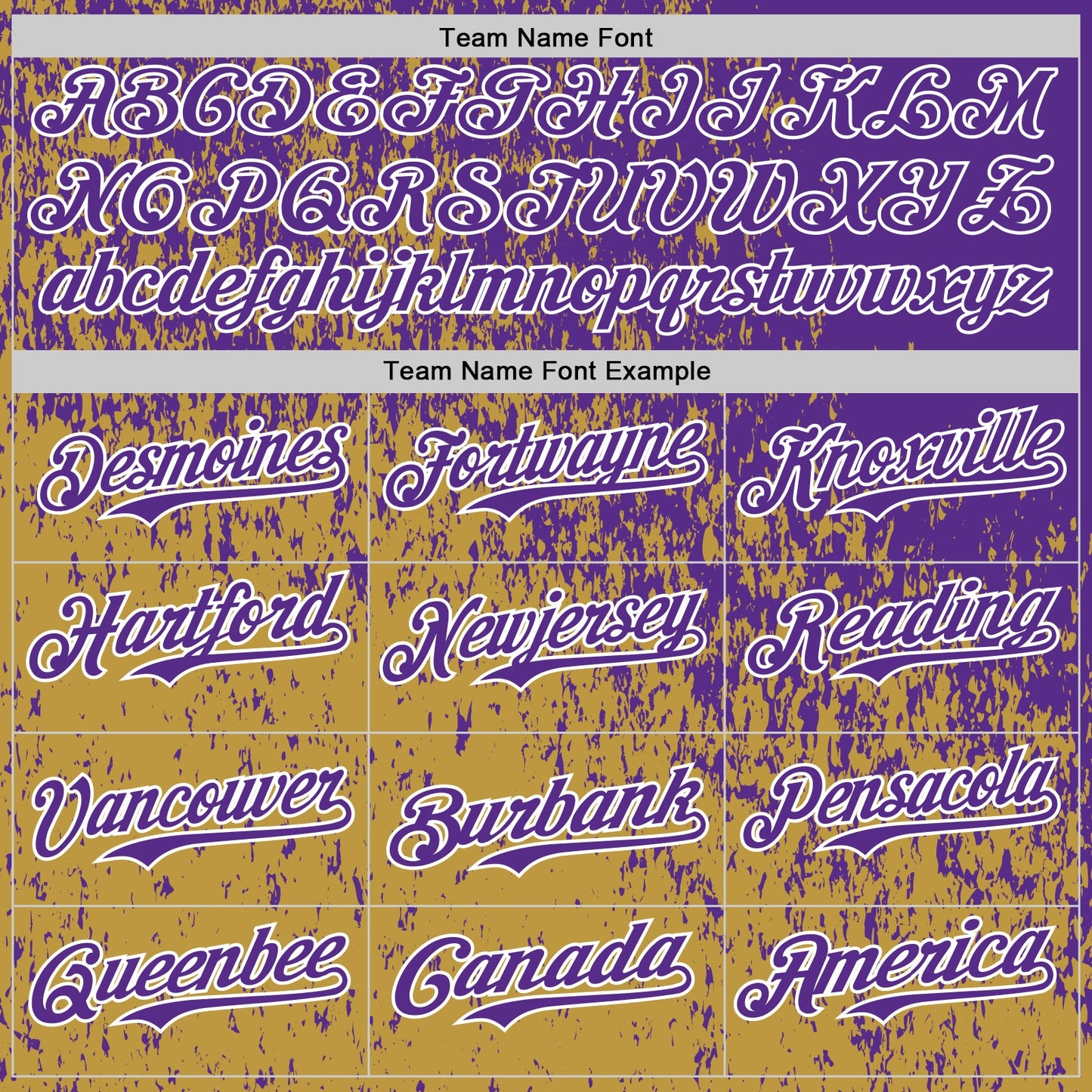 Custom Purple Old Gold-White Abstract Fragment Splatter Authentic Baseball Jersey