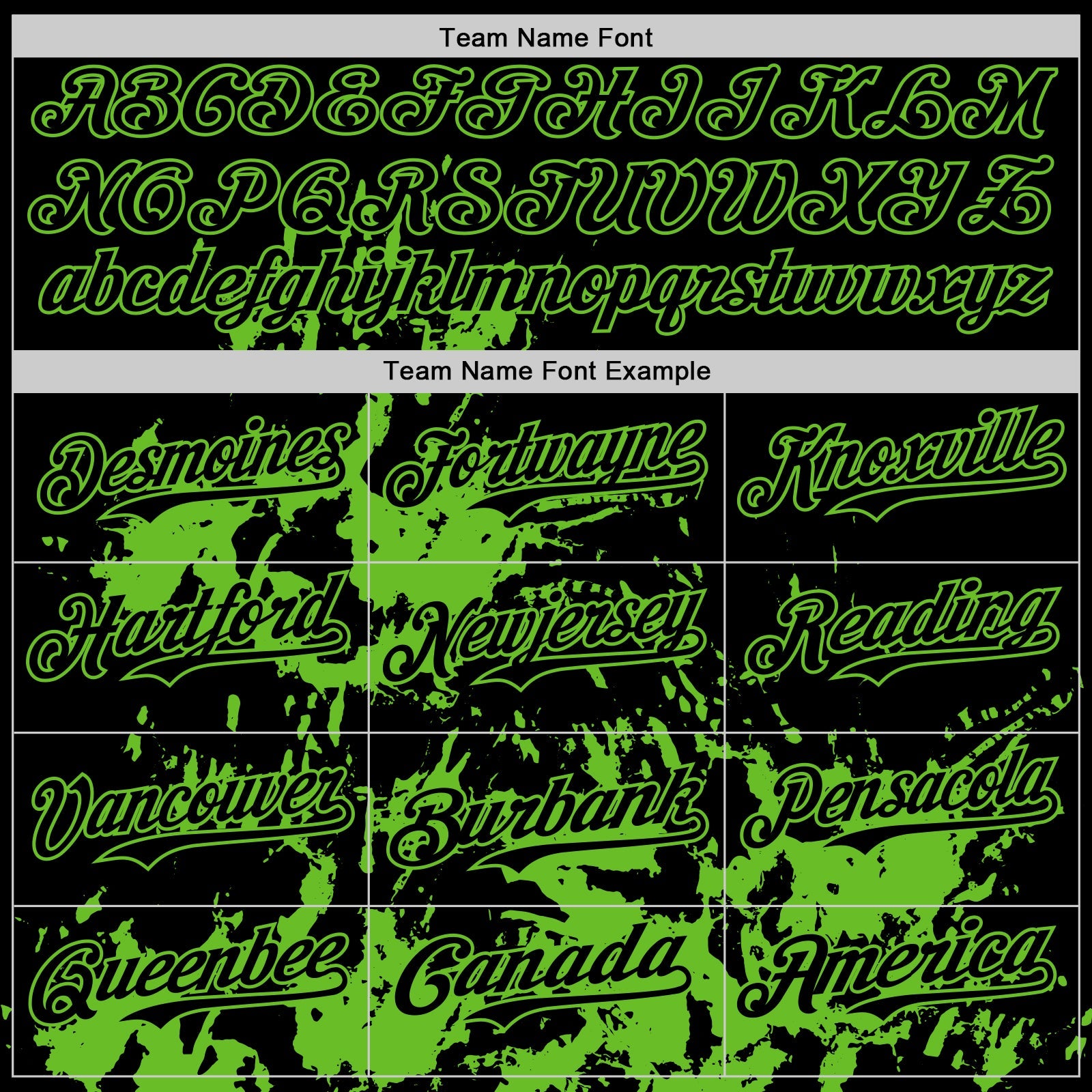 Custom Black Grass Green Splatter Authentic Baseball Jersey