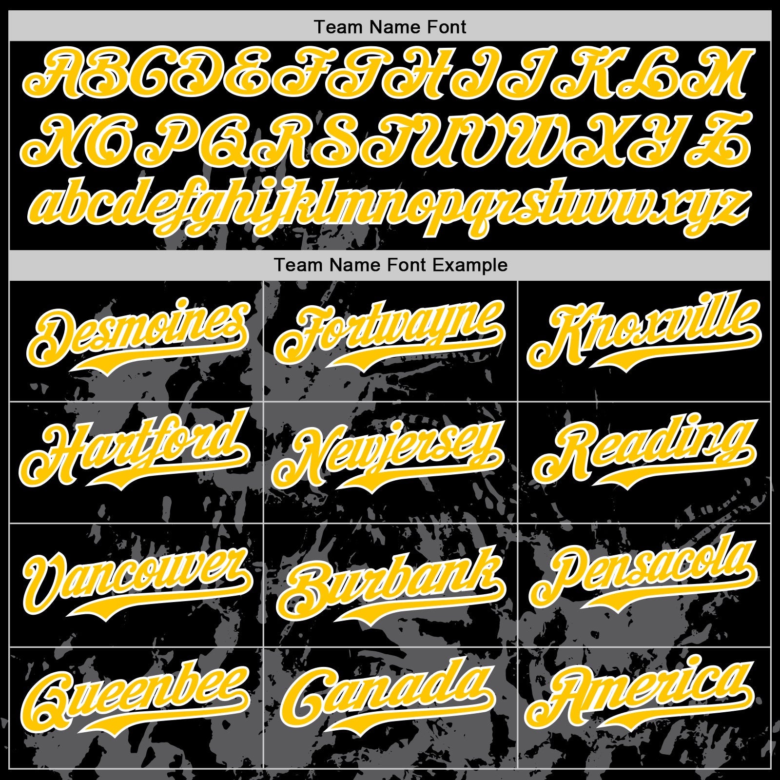 Custom Black Yellow White-Gray Splatter Authentic Baseball Jersey