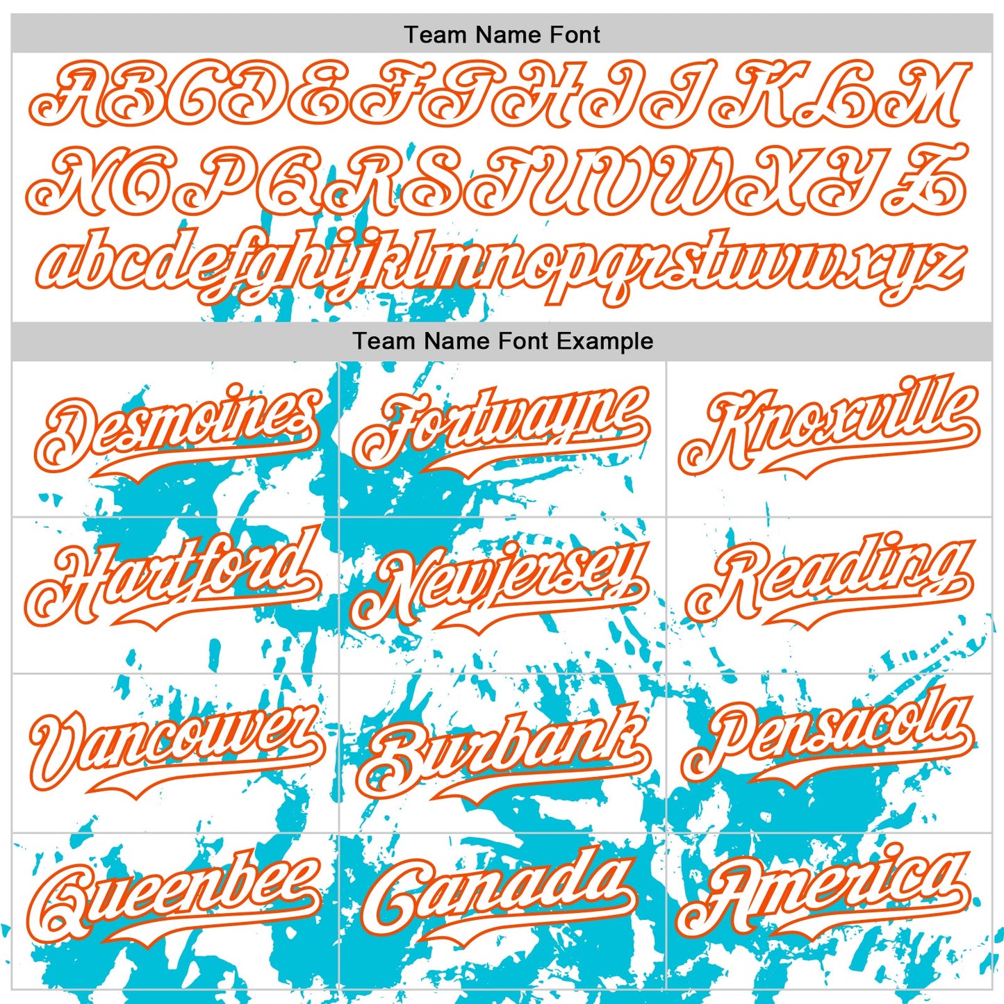 Custom White Orange-Lakes Blue Splatter Authentic Baseball Jersey