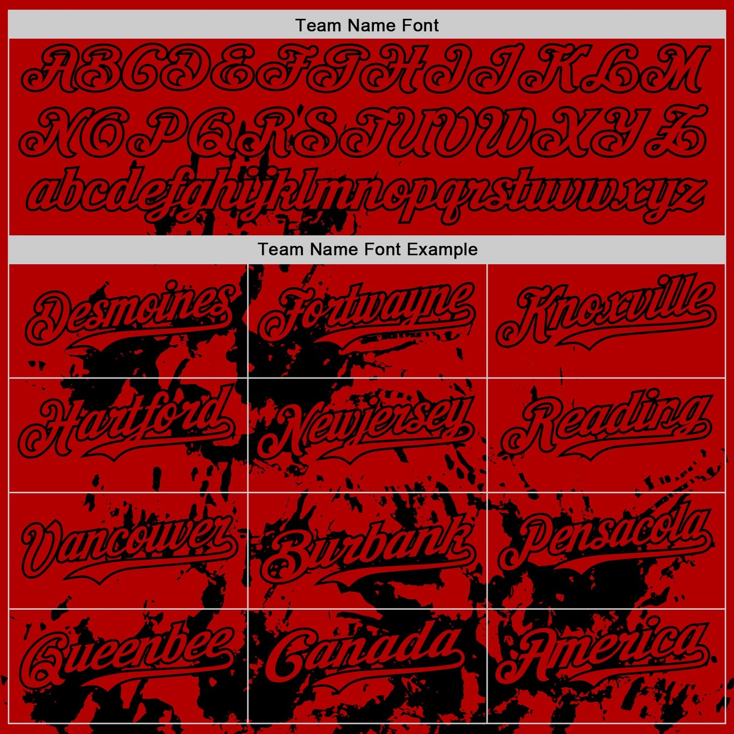 Custom Red Black Splatter Authentic Baseball Jersey