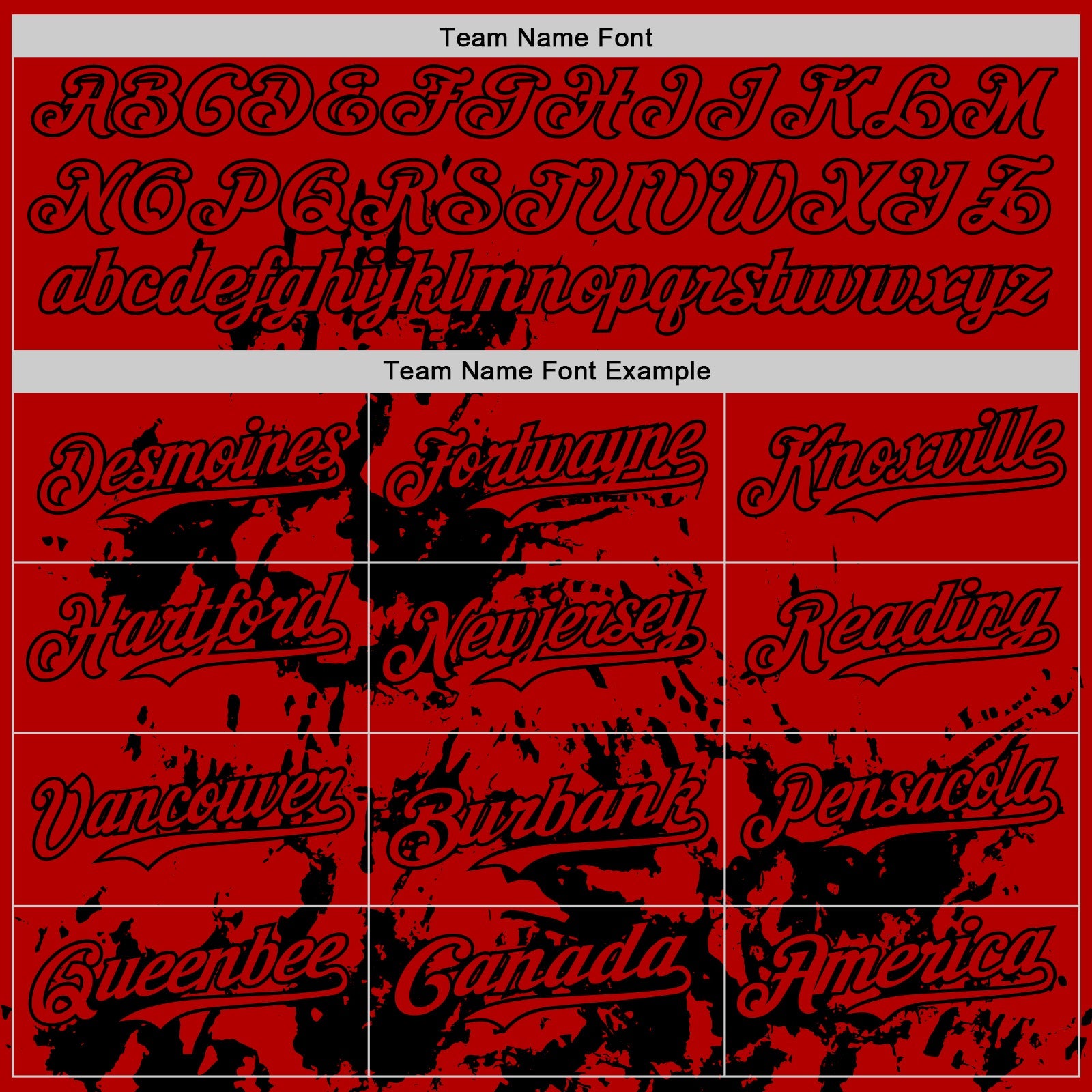 Custom Red Black Splatter Authentic Baseball Jersey