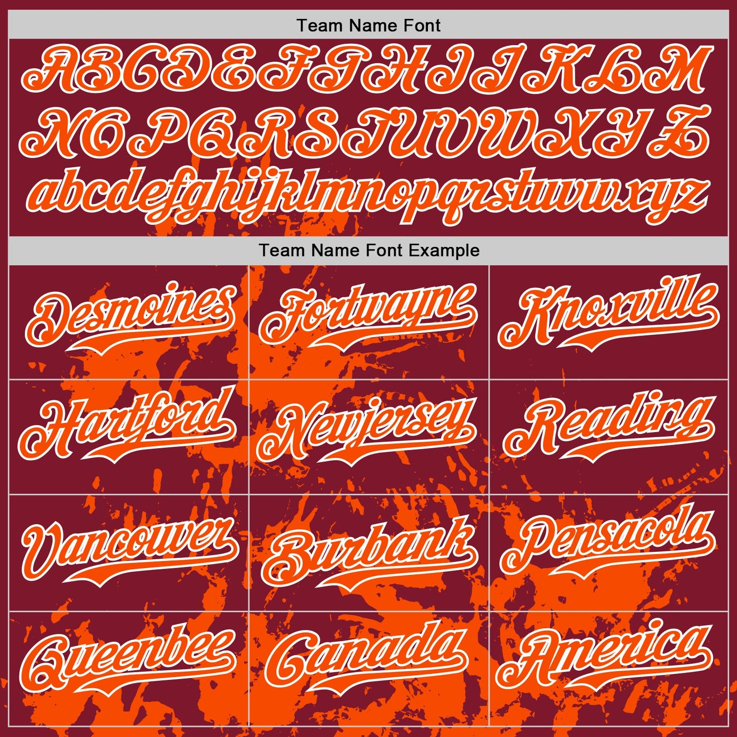 Custom Crimson Orange-White Splatter Authentic Baseball Jersey
