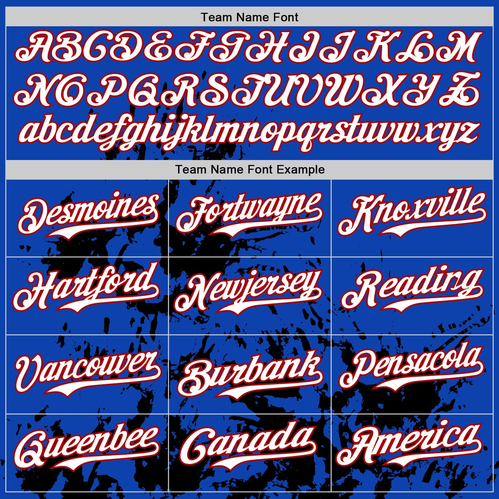 Custom Thunder Blue White Red-Black Splatter Authentic Baseball Jersey