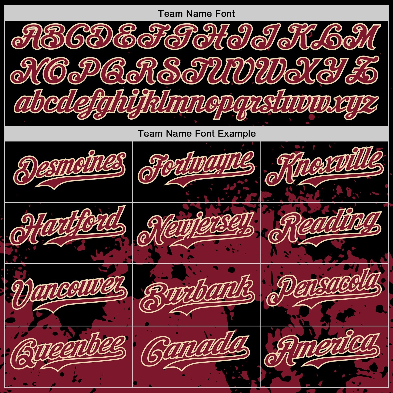 Custom Black Crimson-Cream Abstract Splatter Grunge Authentic Baseball Jersey