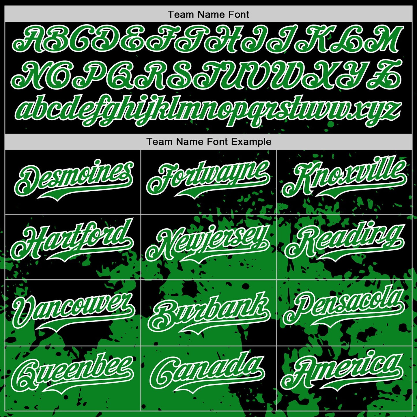 Custom Black Grass Green-White Abstract Splatter Grunge Authentic Baseball Jersey