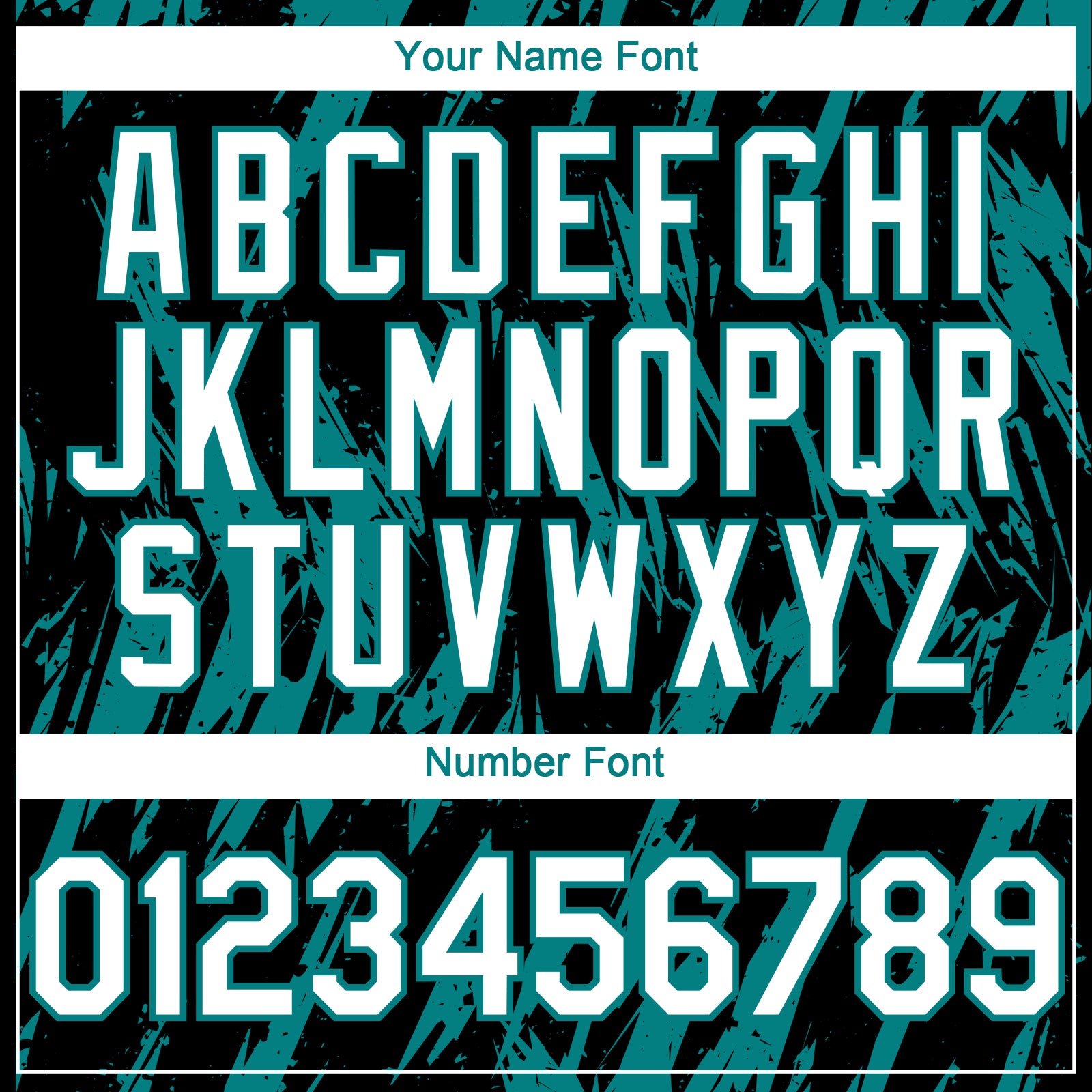 Custom Black White-Teal Splatter Torn Sharp Brush Stroke Authentic Baseball Jersey