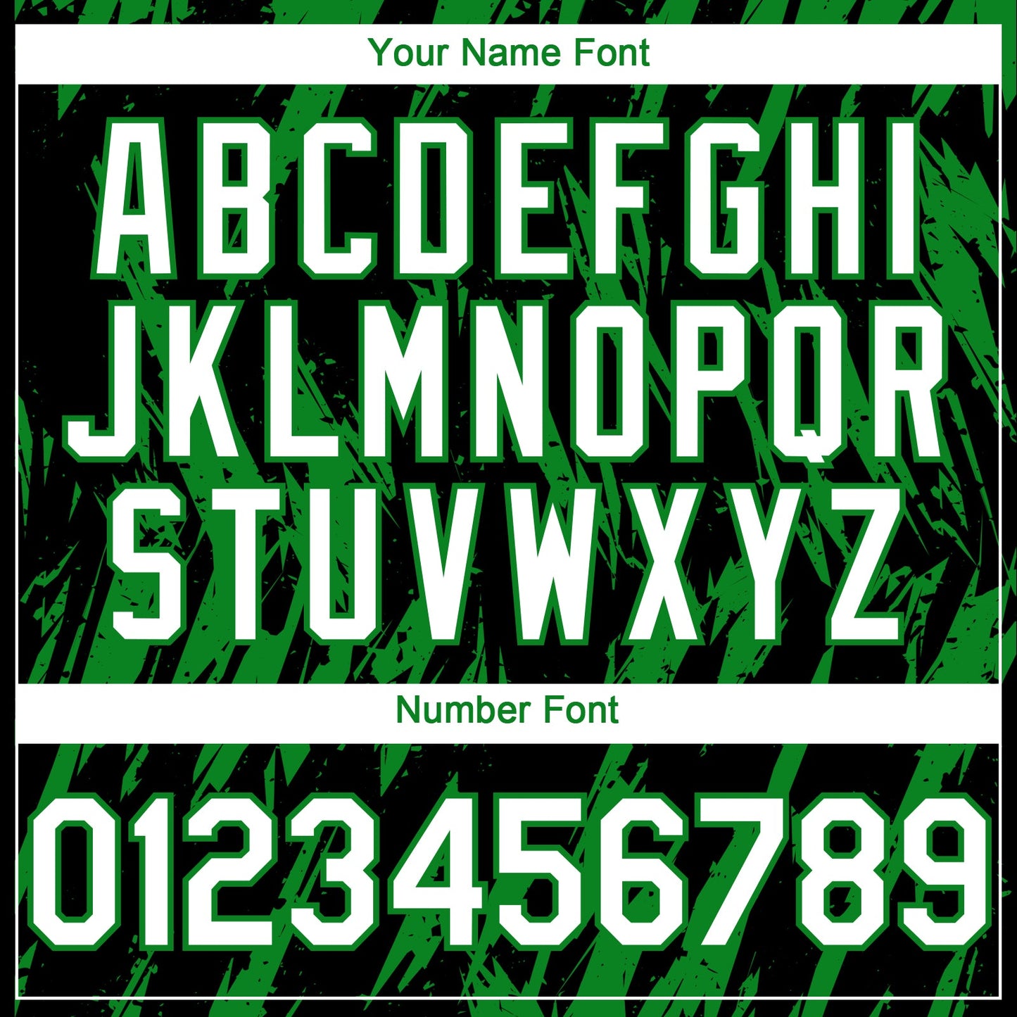 Custom Black White-Grass Green Splatter Torn Sharp Brush Stroke Authentic Baseball Jersey