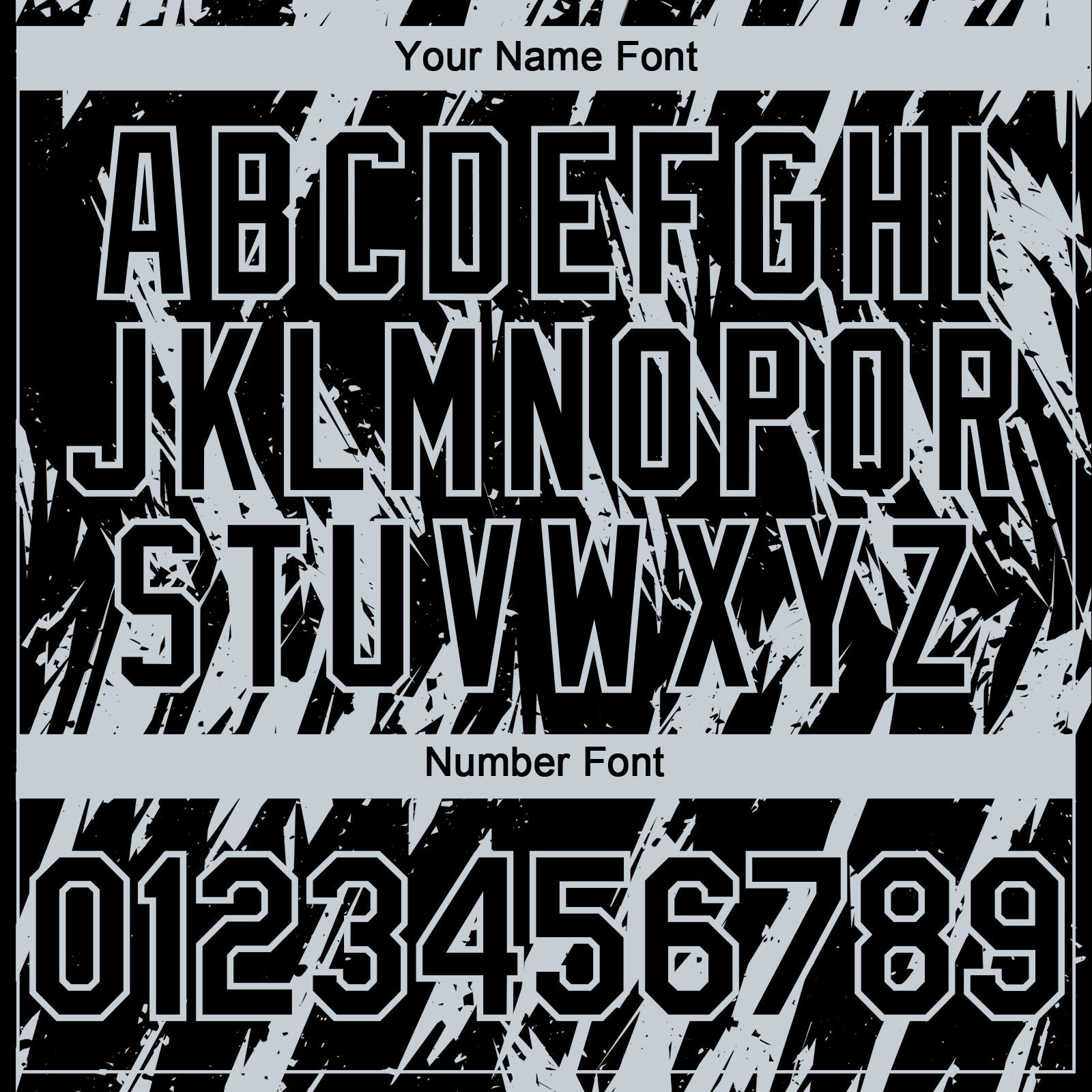 Custom Black Silver Splatter Torn Sharp Brush Stroke Authentic Baseball Jersey