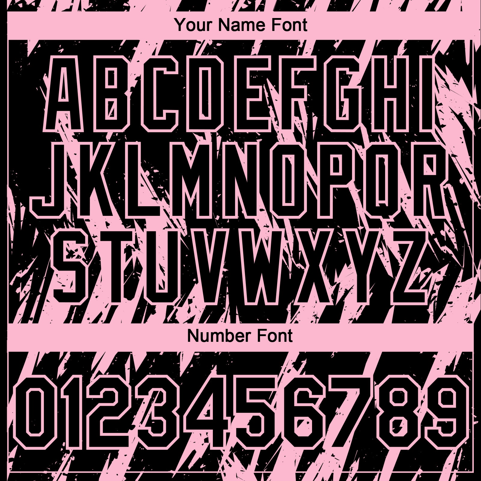 Custom Black Light Pink Splatter Torn Sharp Brush Stroke Authentic Baseball Jersey