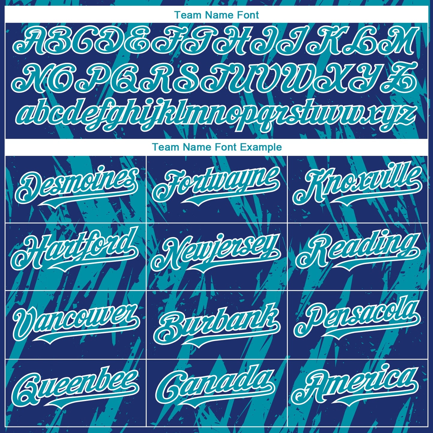 Custom Royal Teal-White Splatter Torn Sharp Brush Stroke Authentic Baseball Jersey