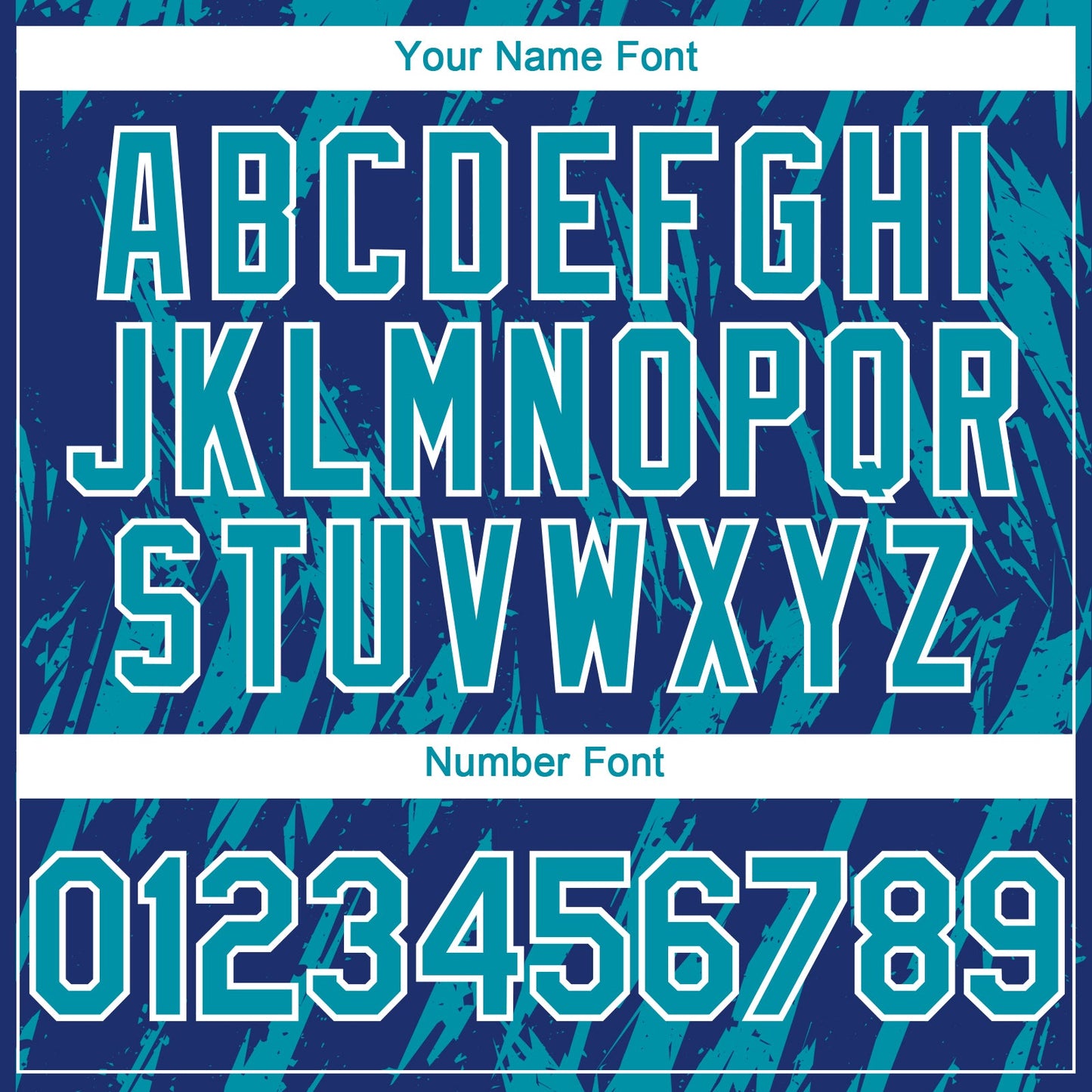 Custom Royal Teal-White Splatter Torn Sharp Brush Stroke Authentic Baseball Jersey