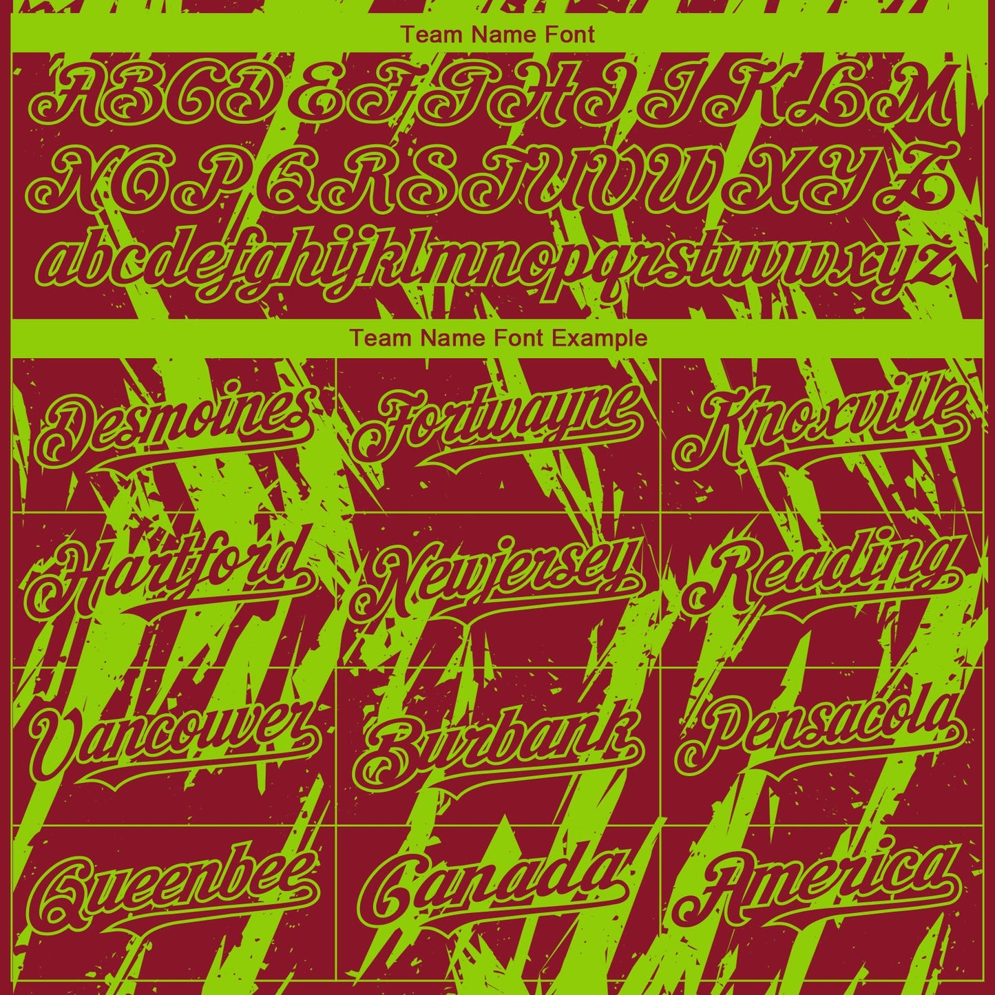 Custom Crimson Neon Green Splatter Torn Sharp Brush Stroke Authentic Baseball Jersey