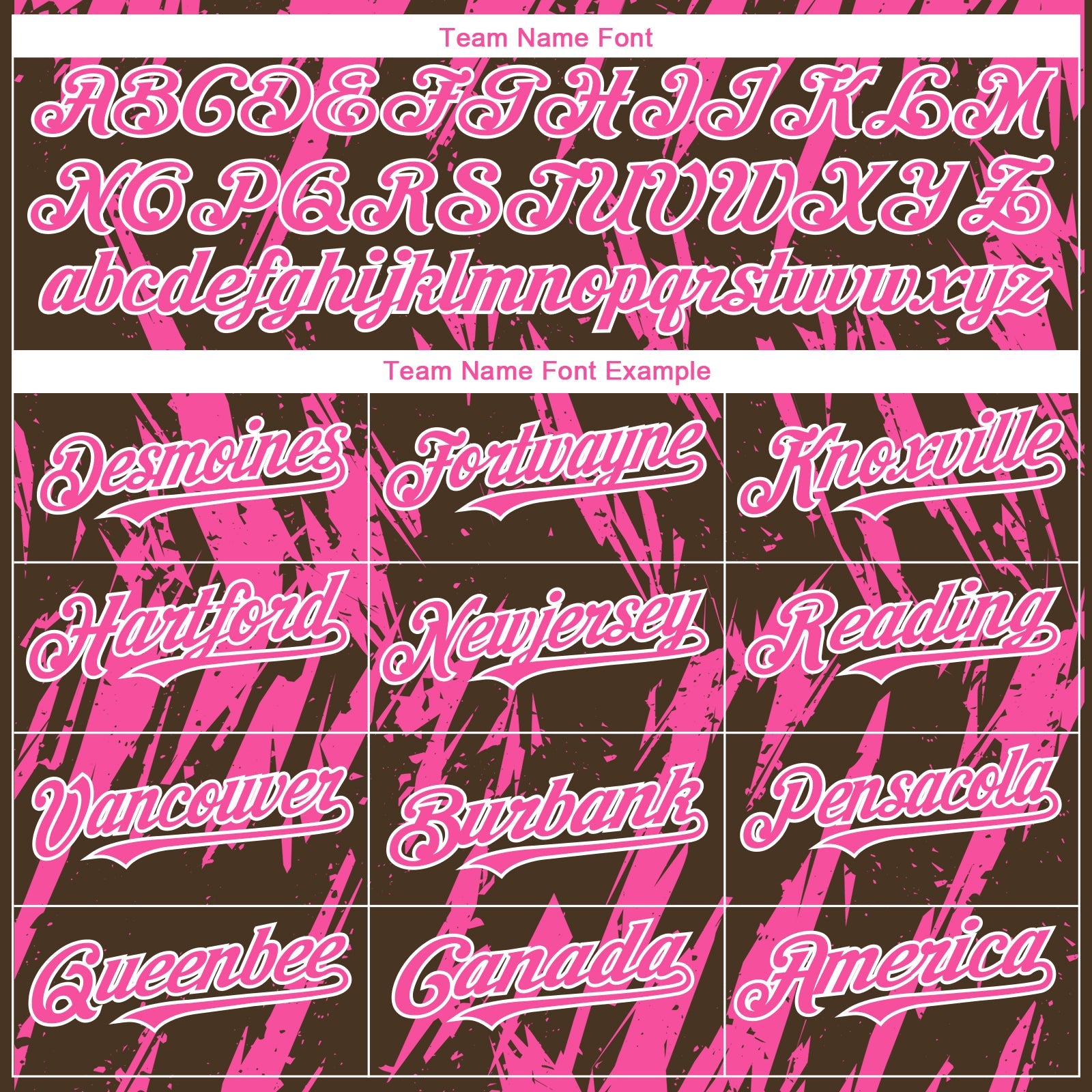 Custom Brown Pink-White Splatter Torn Sharp Brush Stroke Authentic Baseball Jersey