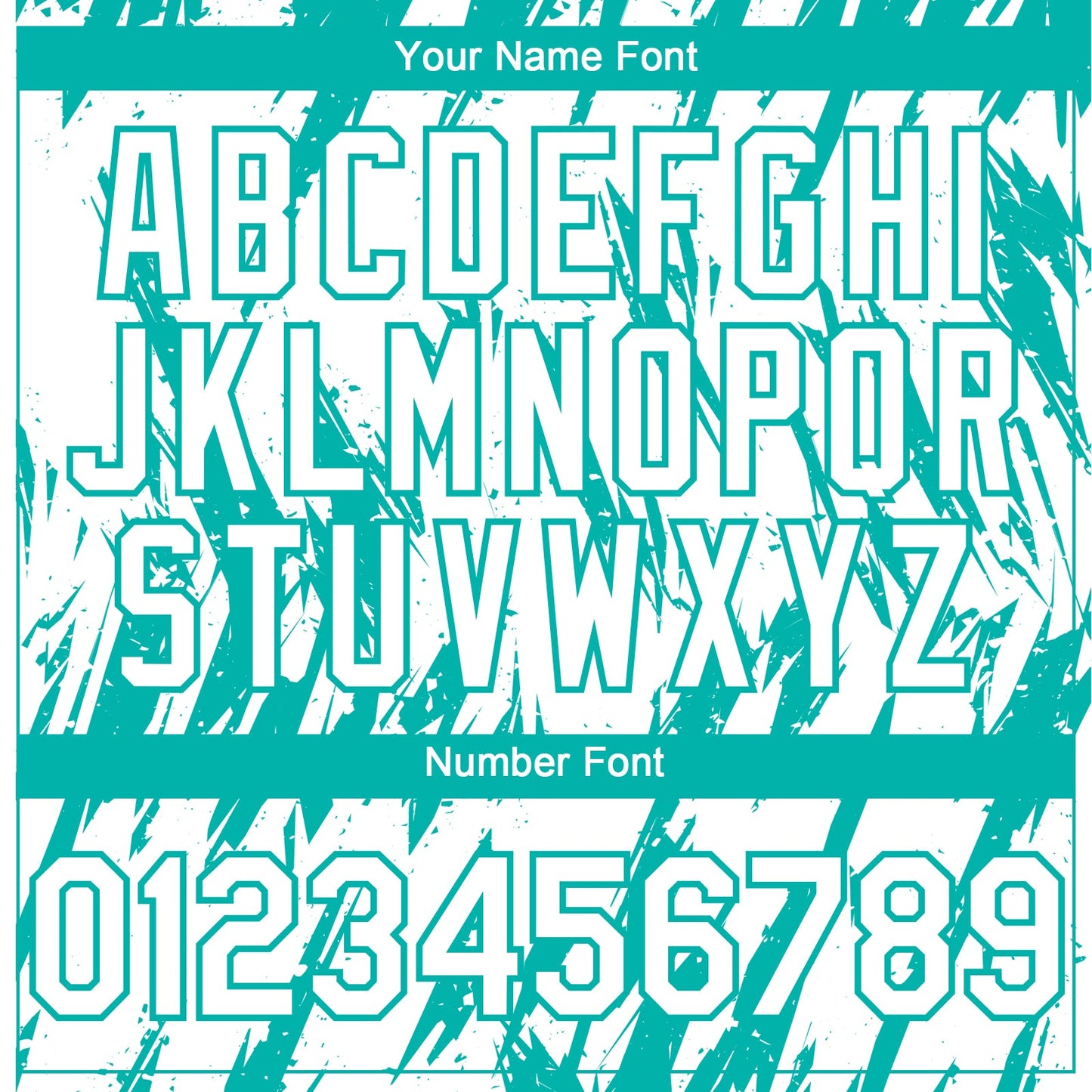 Custom White Aqua Splatter Torn Sharp Brush Stroke Authentic Baseball Jersey