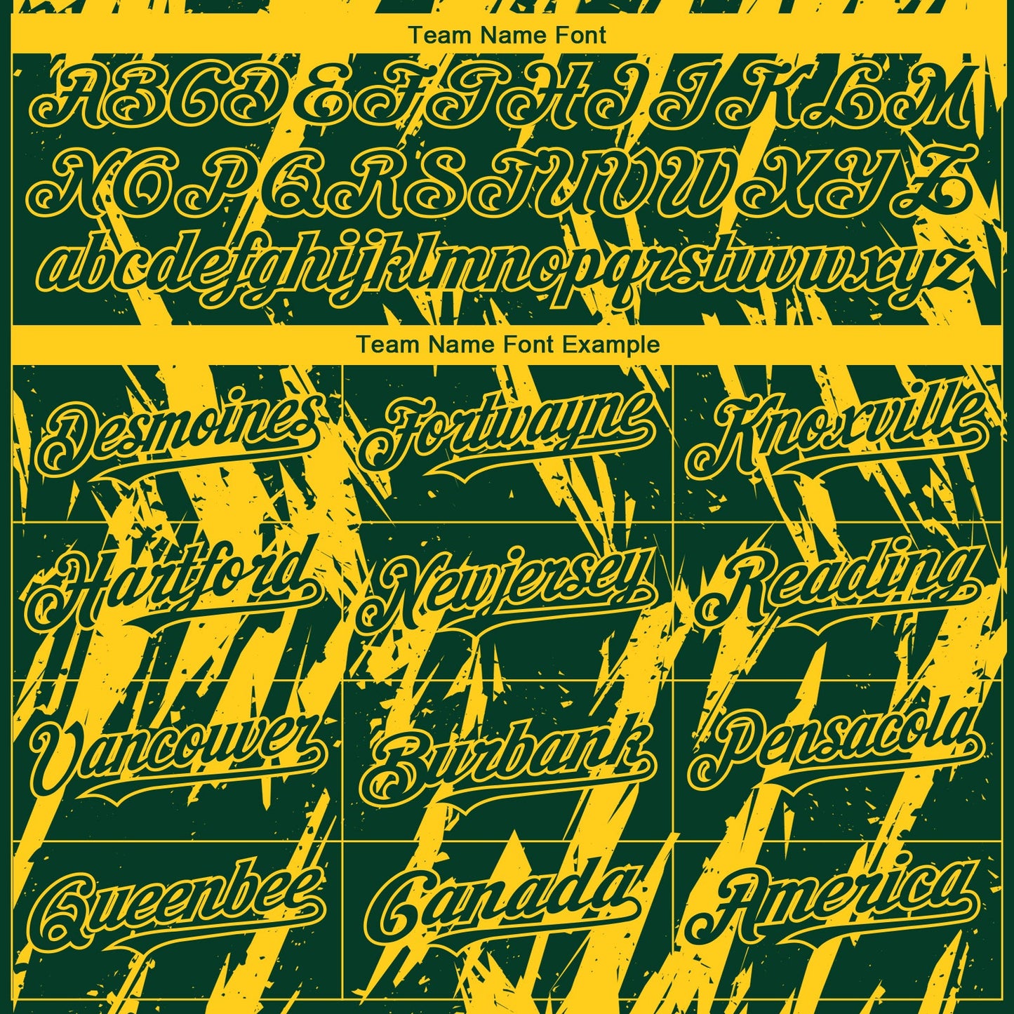 Custom Green Yellow Splatter Torn Sharp Brush Stroke Authentic Baseball Jersey
