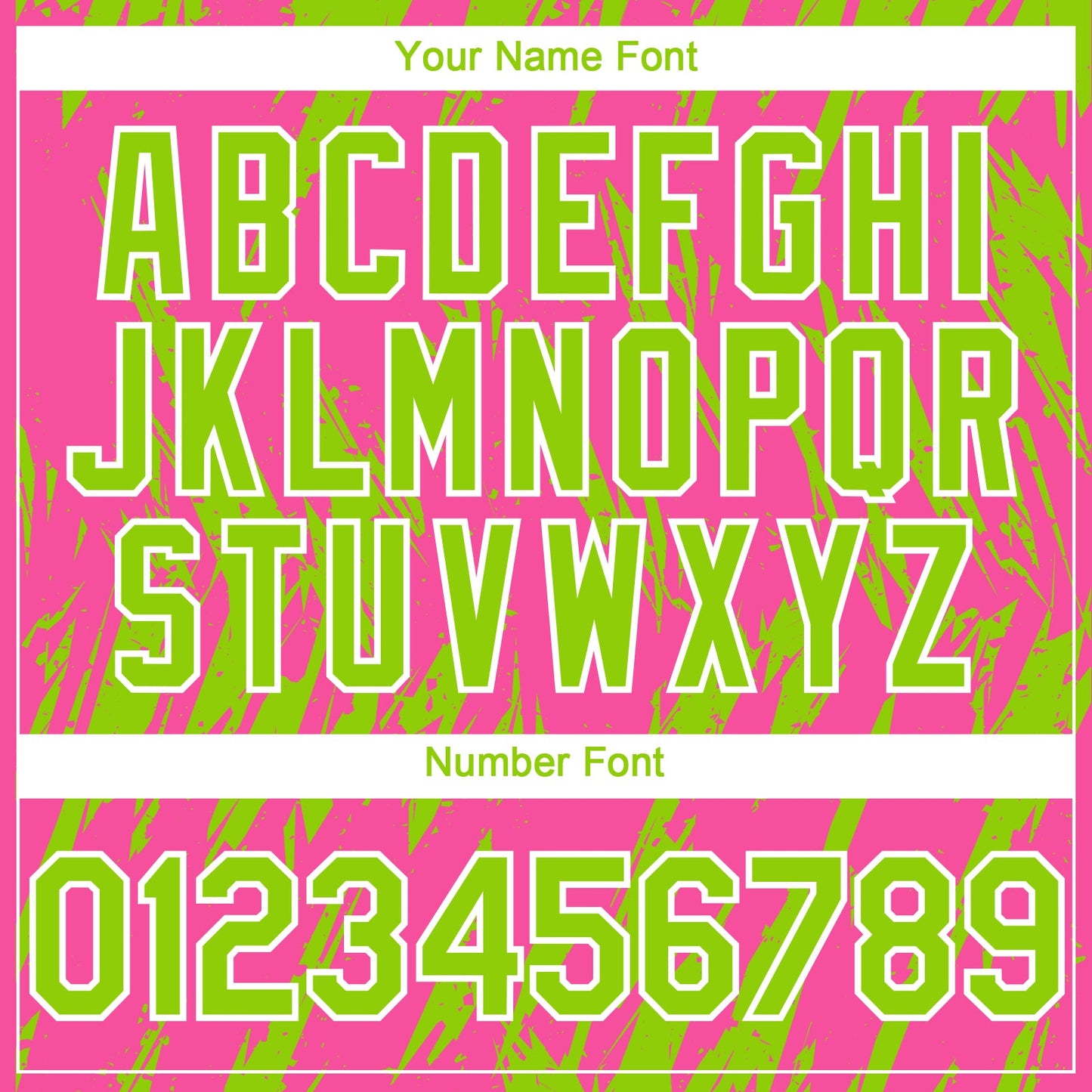 Custom Pink Neon Green-White Splatter Torn Sharp Brush Stroke Authentic Baseball Jersey