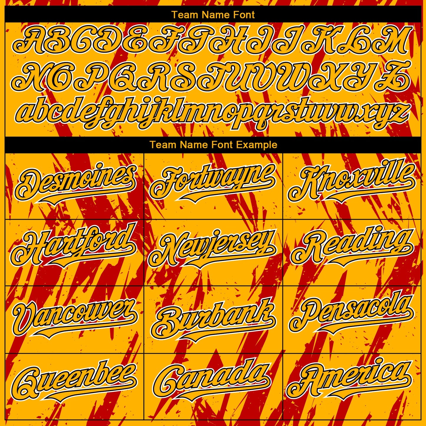 Custom Gold Black-Red Splatter Torn Sharp Brush Stroke Authentic Baseball Jersey