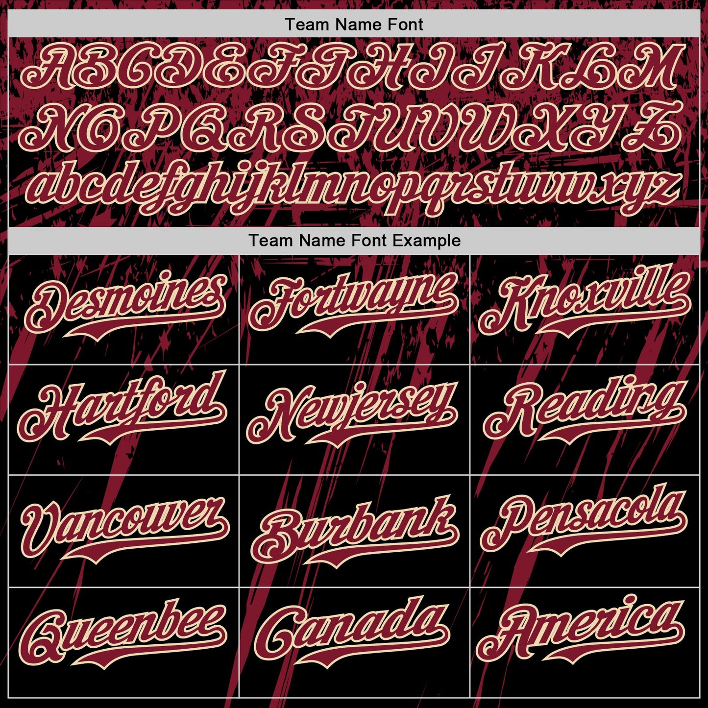 Custom Black Crimson-Cream Distressed Scratch Brush Stroke Authentic Baseball Jersey