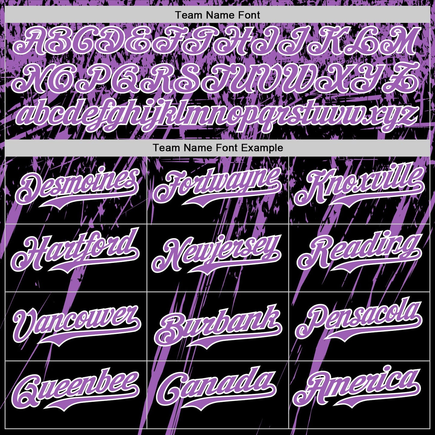 Custom Black Medium Purple-White Distressed Scratch Brush Stroke Authentic Baseball Jersey