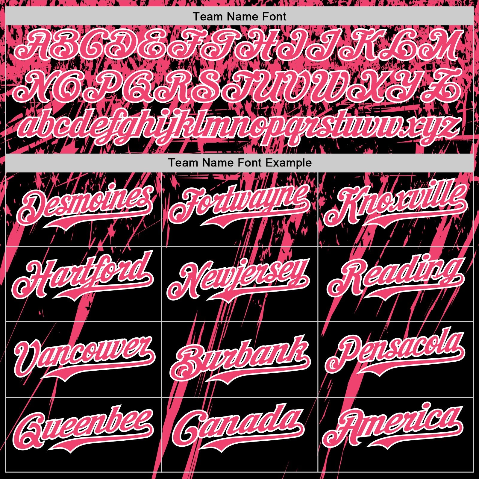 Custom Black Neon Pink-White Distressed Scratch Brush Stroke Authentic Baseball Jersey