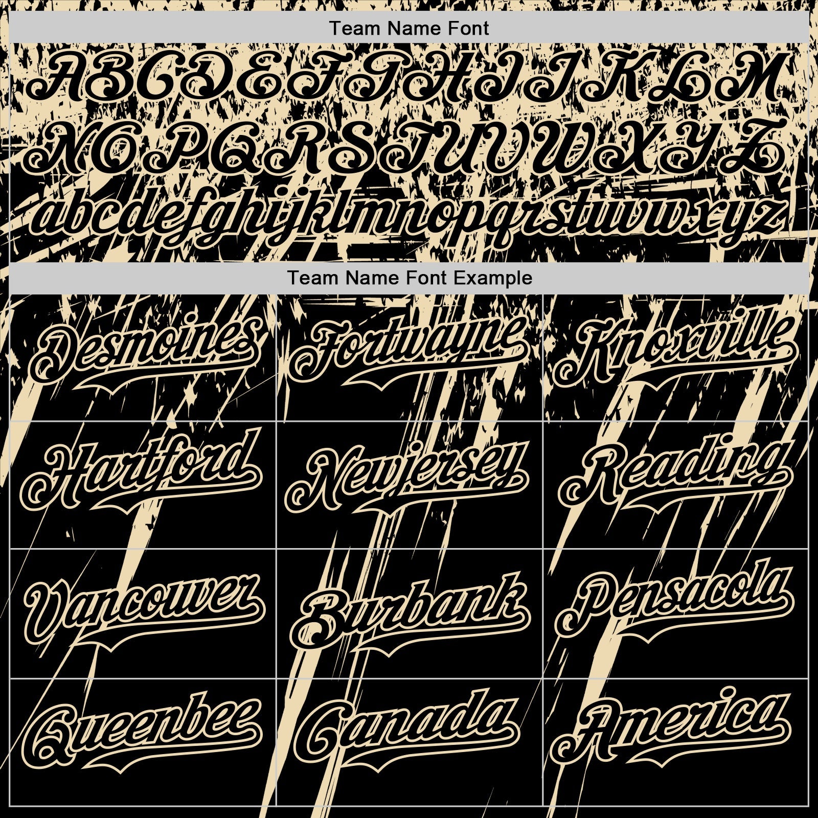 Custom Black Cream Distressed Scratch Brush Stroke Authentic Baseball Jersey