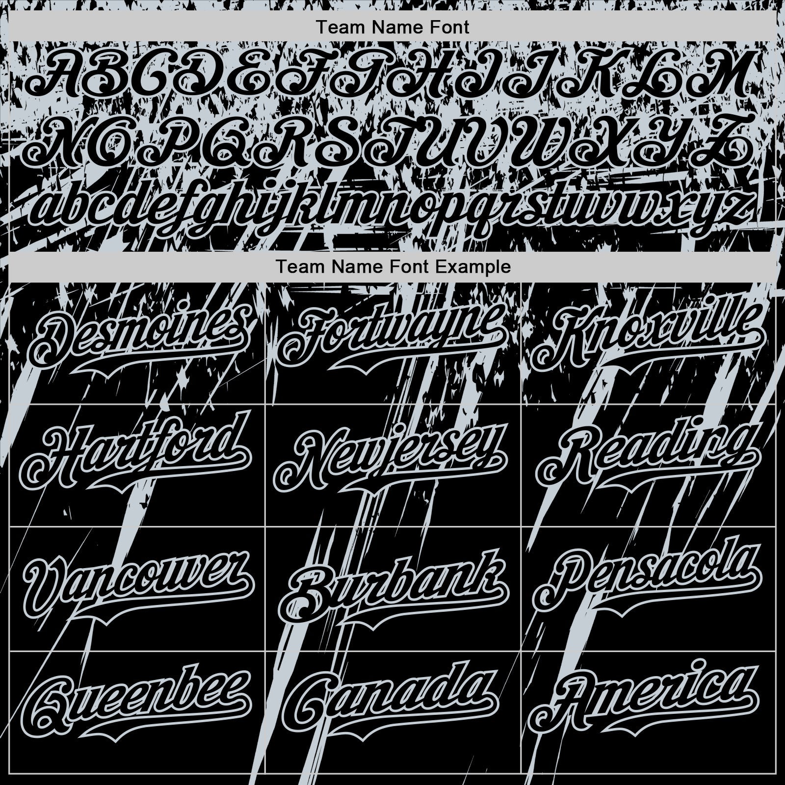 Custom Black Silver Distressed Scratch Brush Stroke Authentic Baseball Jersey