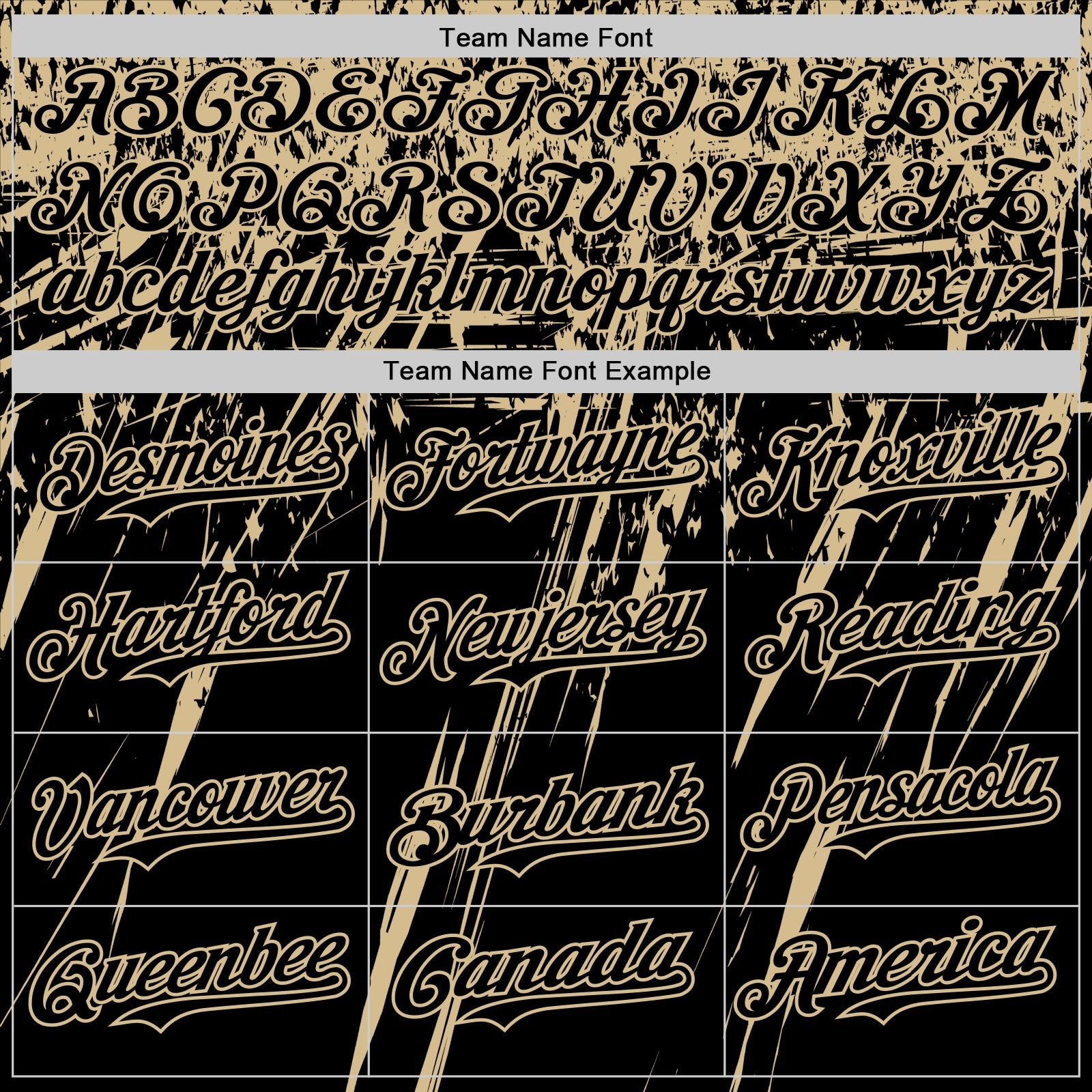 Custom Black Vegas Gold Distressed Scratch Brush Stroke Authentic Baseball Jersey