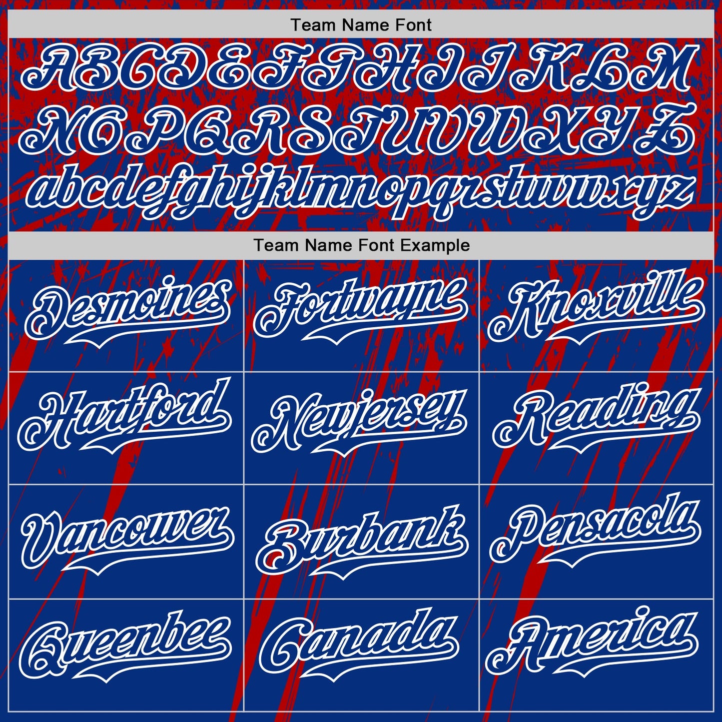 Custom Royal Red-White Distressed Scratch Brush Stroke Authentic Baseball Jersey