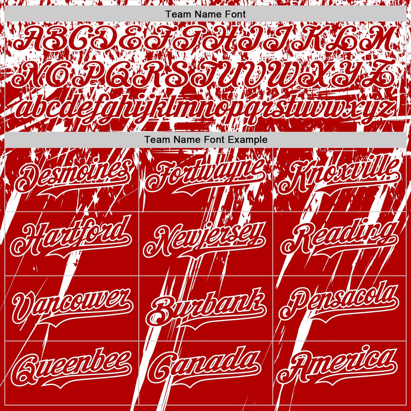 Custom Red White Distressed Scratch Brush Stroke Authentic Baseball Jersey