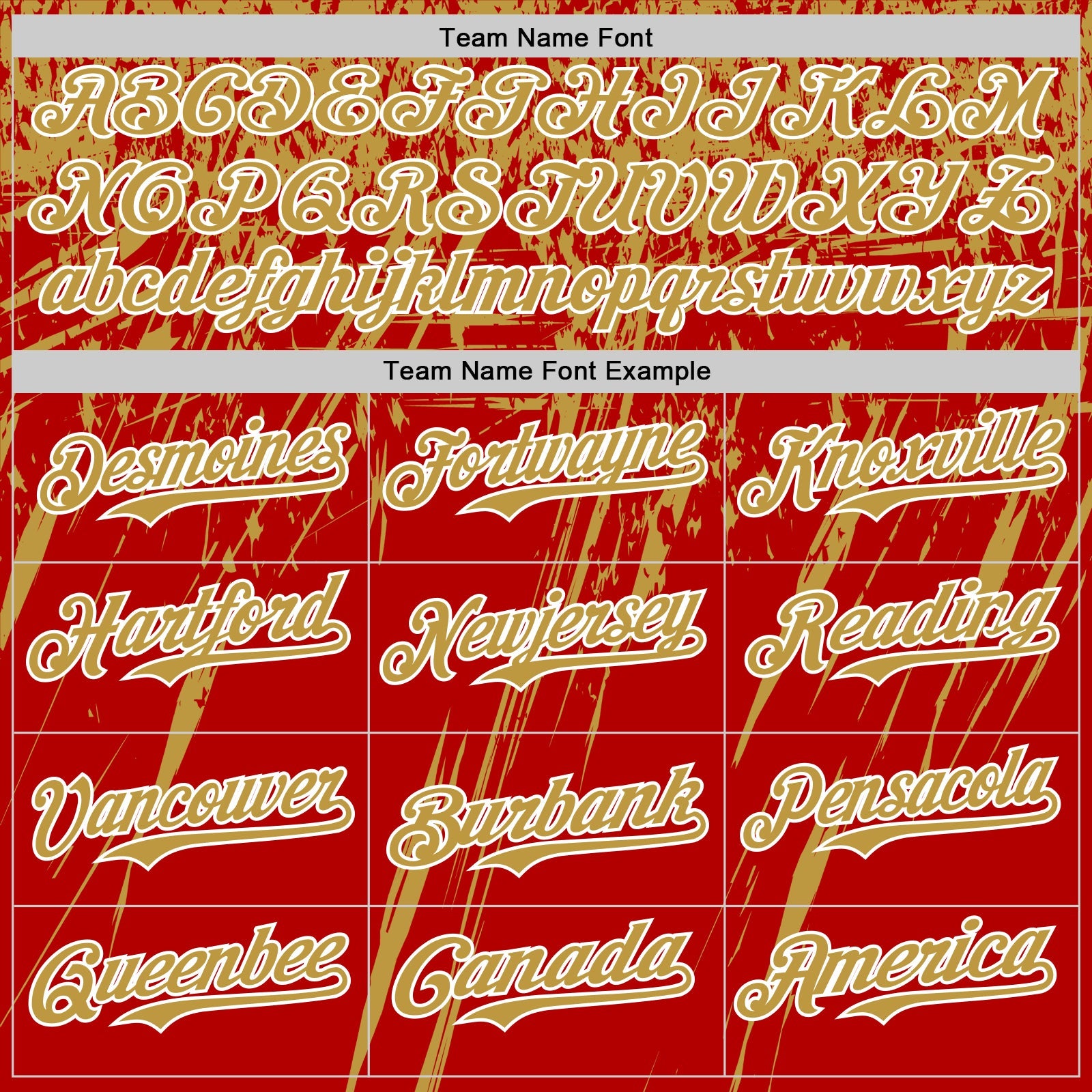 Custom Red Old Gold-White Distressed Scratch Brush Stroke Authentic Baseball Jersey