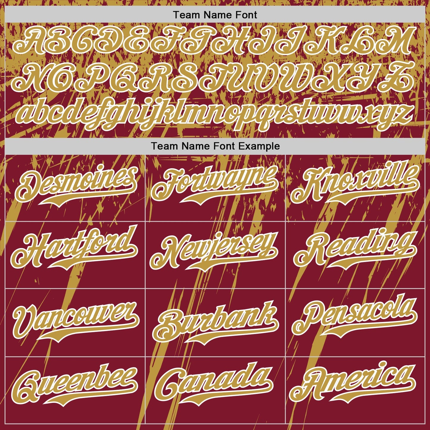 Custom Crimson Old Gold-White Distressed Scratch Brush Stroke Authentic Baseball Jersey