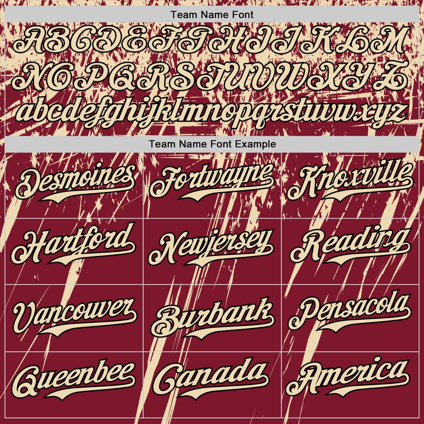 Custom Crimson Cream-Black Distressed Scratch Brush Stroke Authentic Baseball Jersey
