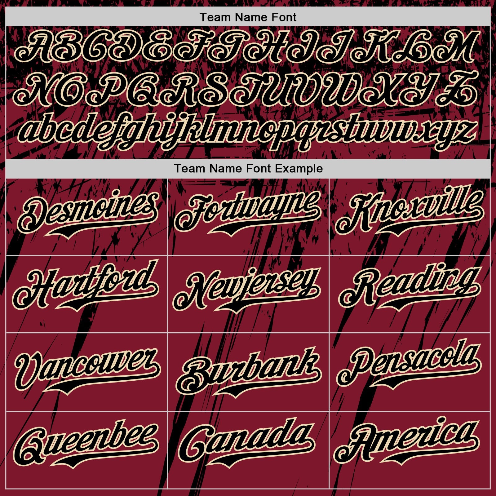 Custom Crimson Black-Cream Distressed Scratch Brush Stroke Authentic Baseball Jersey