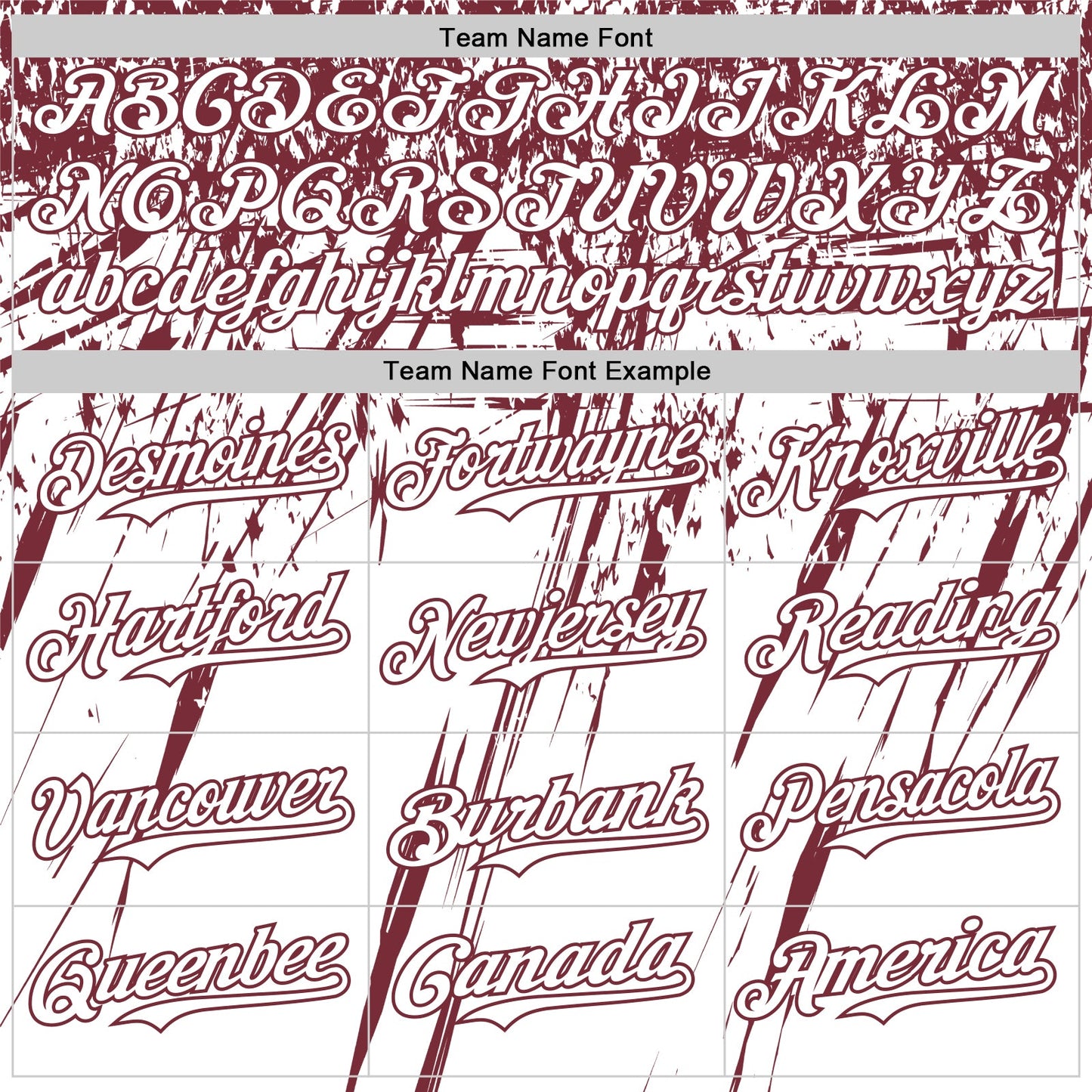 Custom White Burgundy Distressed Scratch Brush Stroke Authentic Baseball Jersey