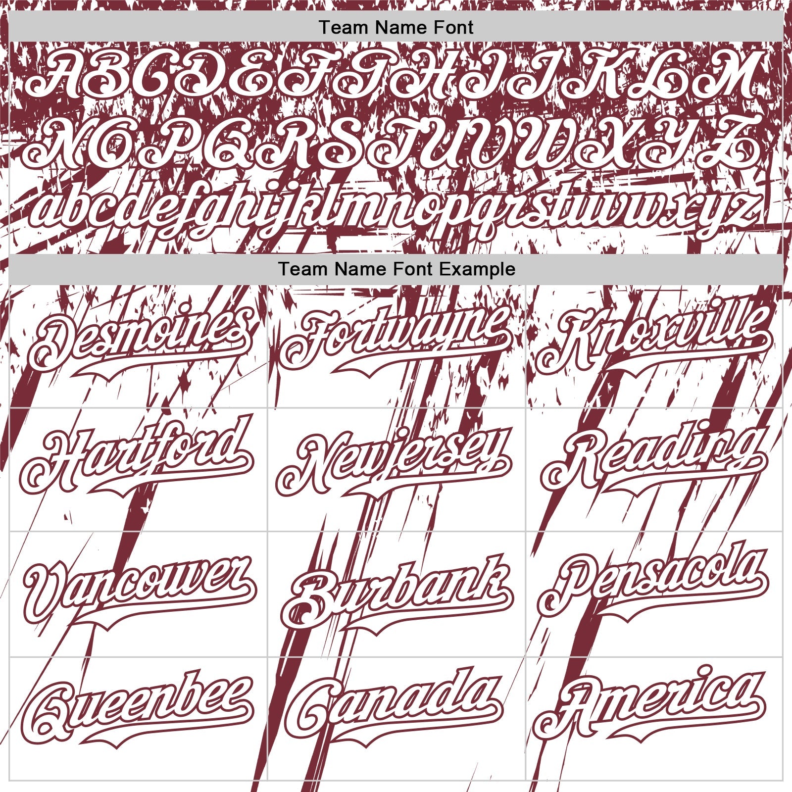 Custom White Burgundy Distressed Scratch Brush Stroke Authentic Baseball Jersey