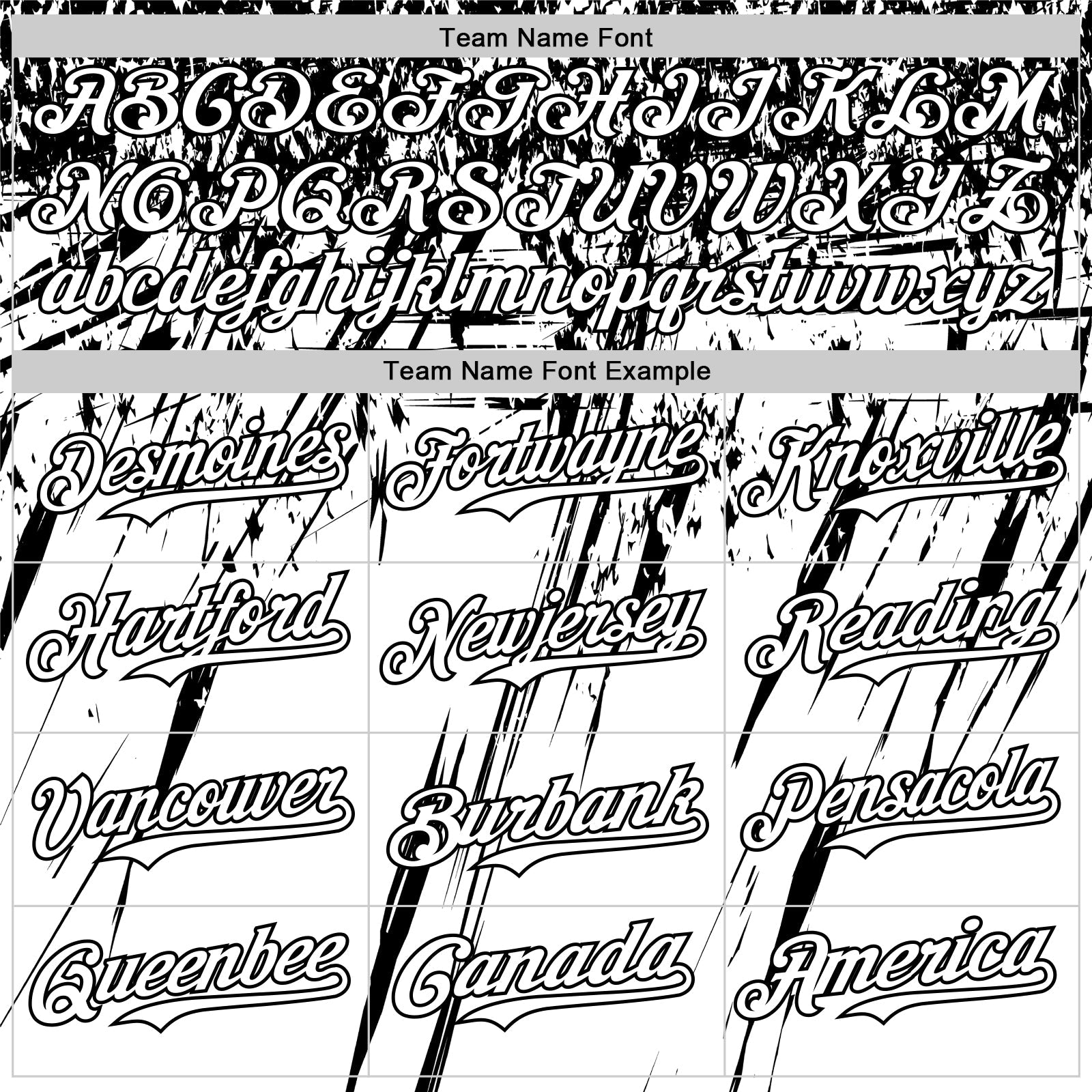 Custom White Black Distressed Scratch Brush Stroke Authentic Baseball Jersey