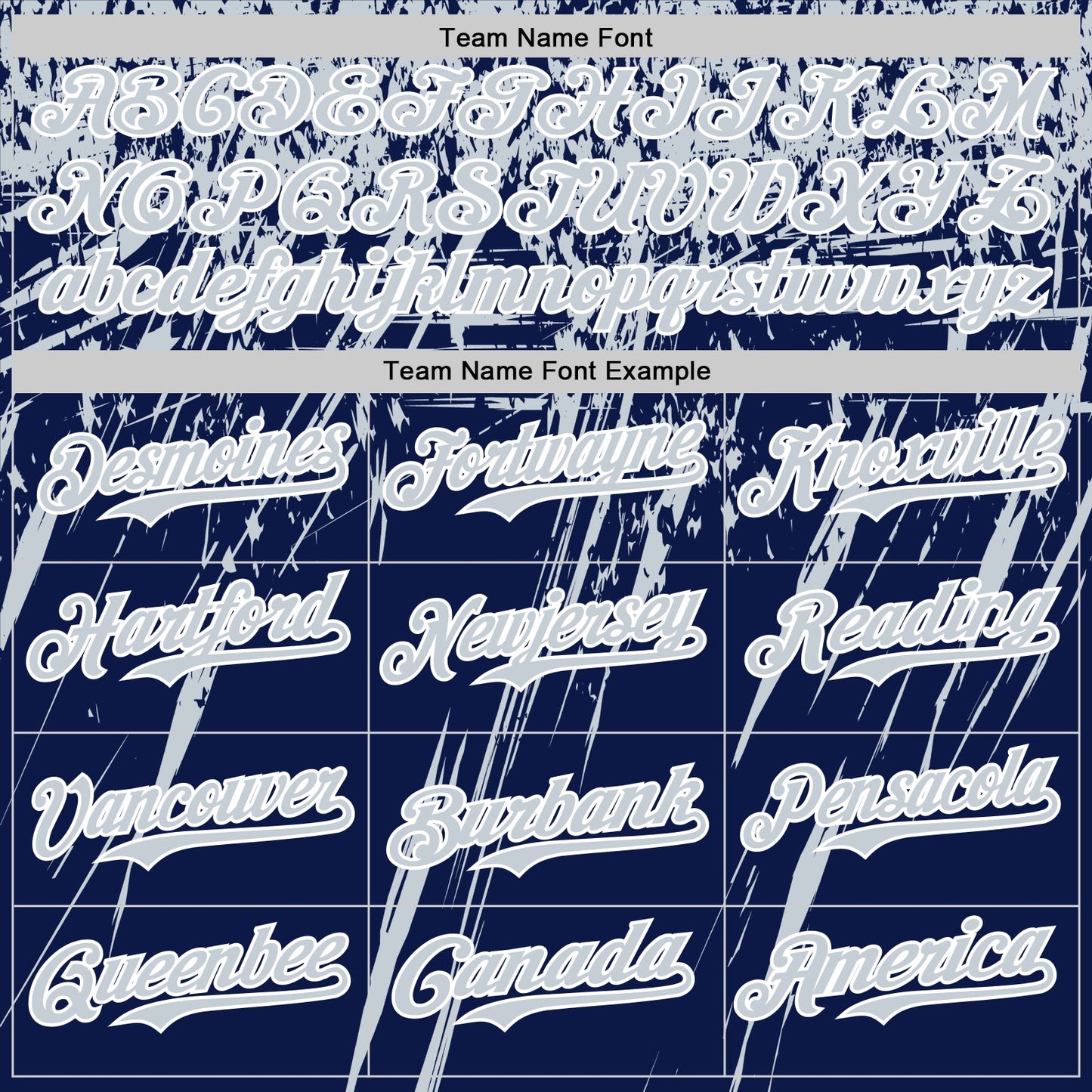 Custom Navy Silver-White Distressed Scratch Brush Stroke Authentic Baseball Jersey