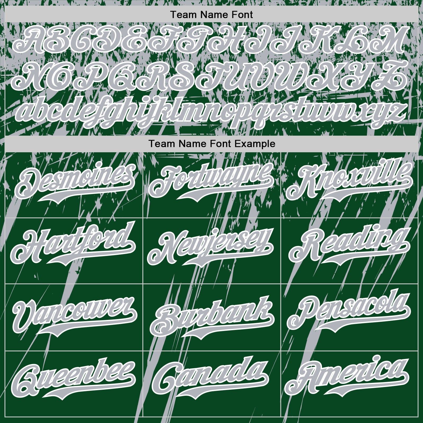 Custom Green Gray-White Distressed Scratch Brush Stroke Authentic Baseball Jersey