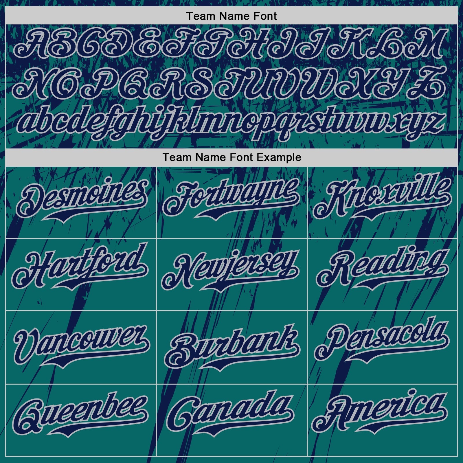 Custom Teal Navy-Gray Distressed Scratch Brush Stroke Authentic Baseball Jersey